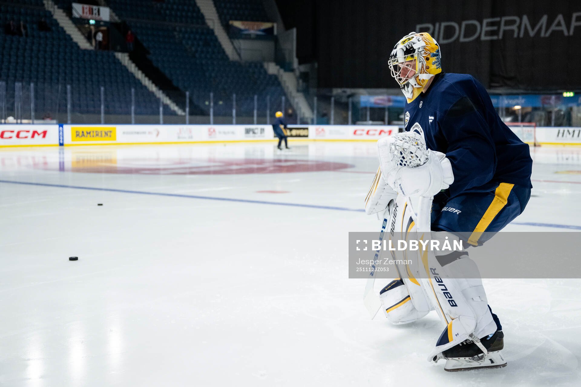 Goaltender Justus Annunen