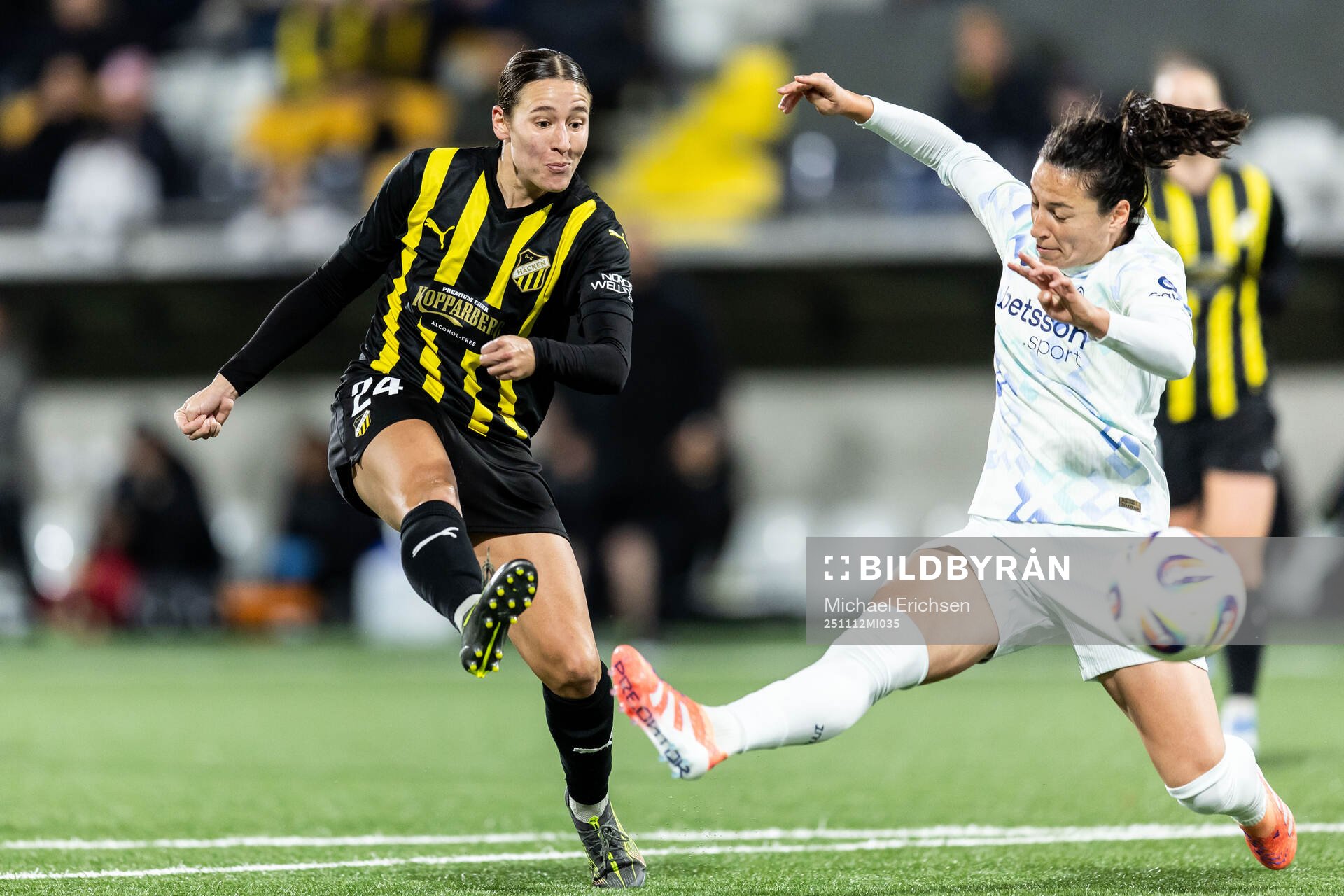 during the UEFA Women's Europa Cup football match between