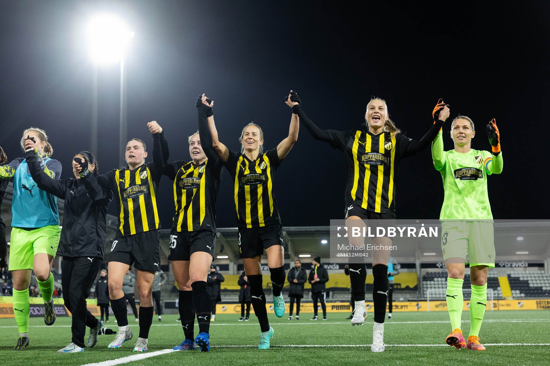 Hanna Wijk, Alice Bergström, Aivi Luik, Stine Sandbech and