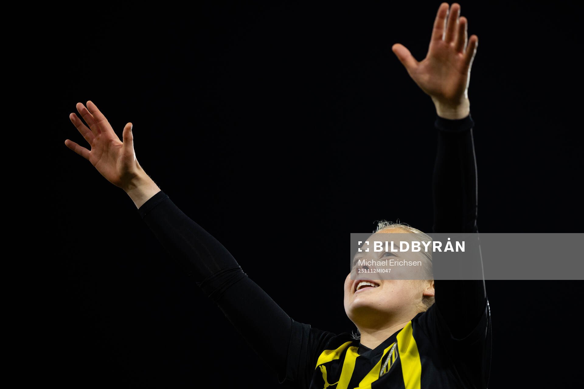 Paulina Nyström of Häcken celebrate