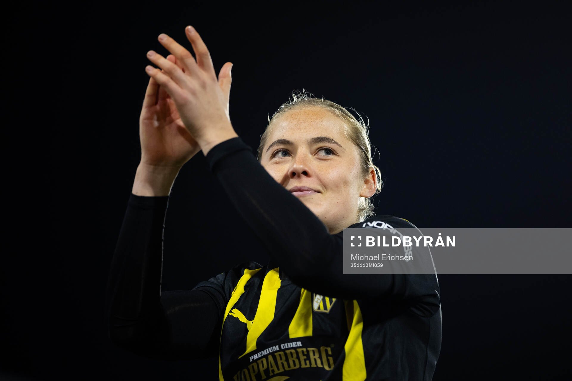 Paulina Nyström of Häcken celebrate