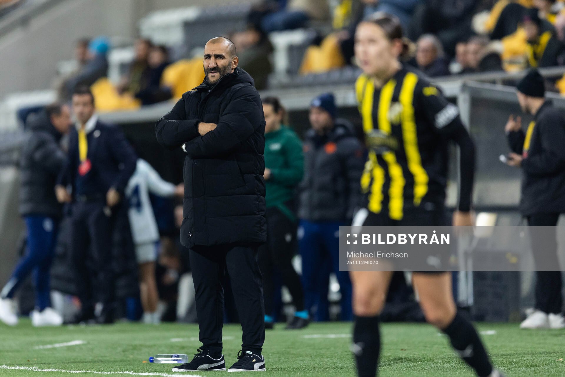 Coach Mak Lind of Häcken