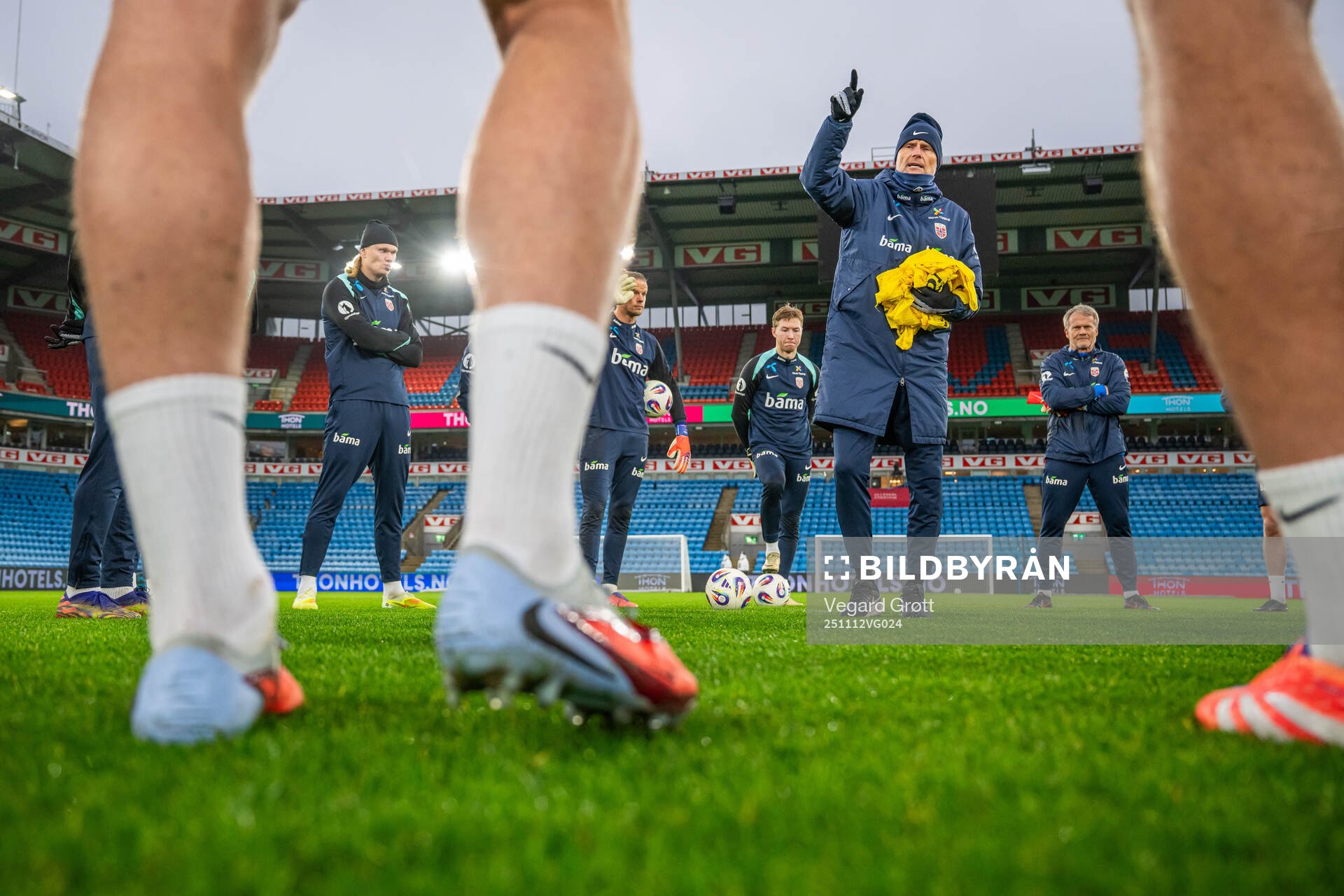 Ståle Solbakken, head coach of the Norwegian national