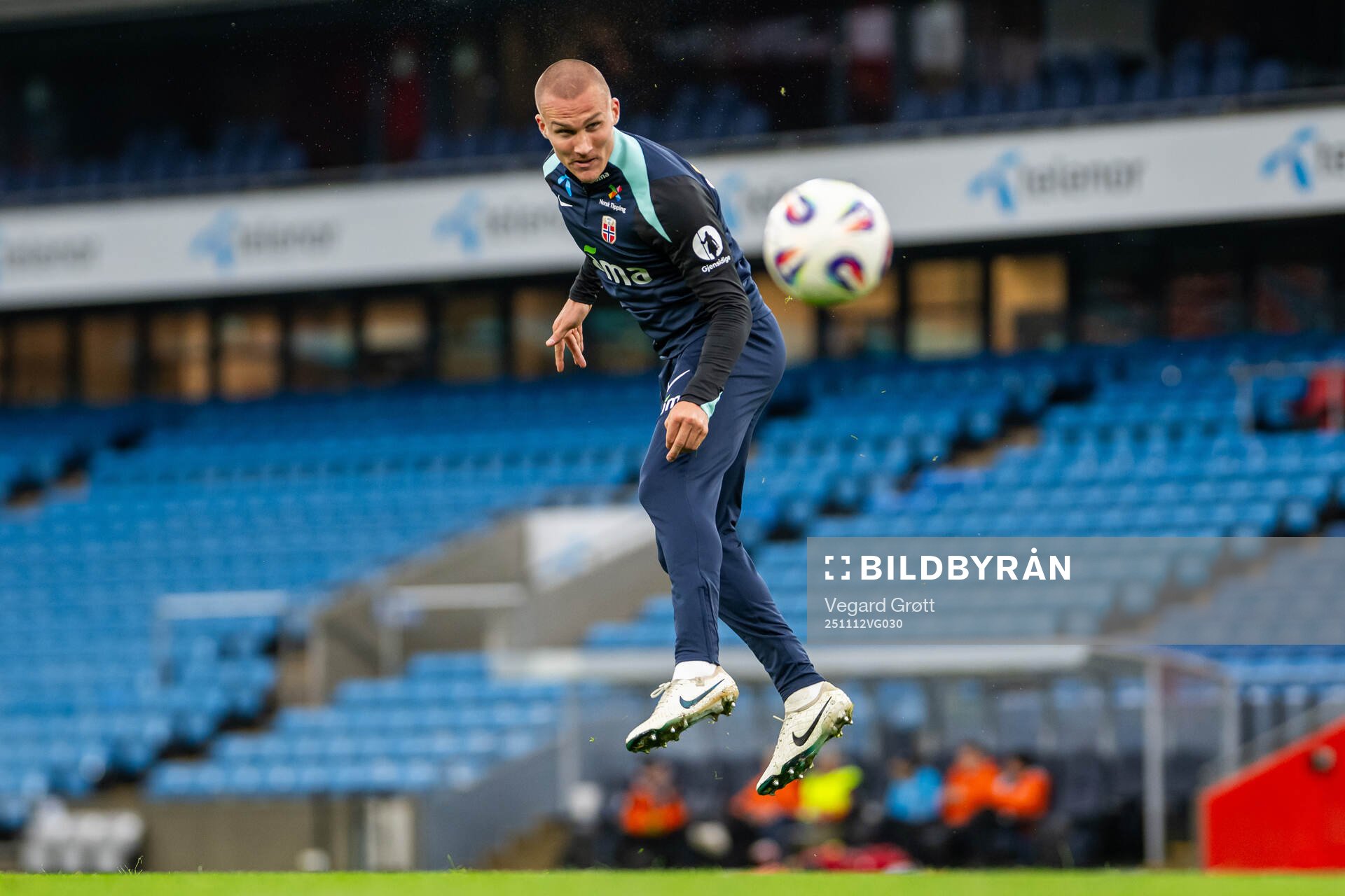 Leo Østigård of the Norwegian national football team