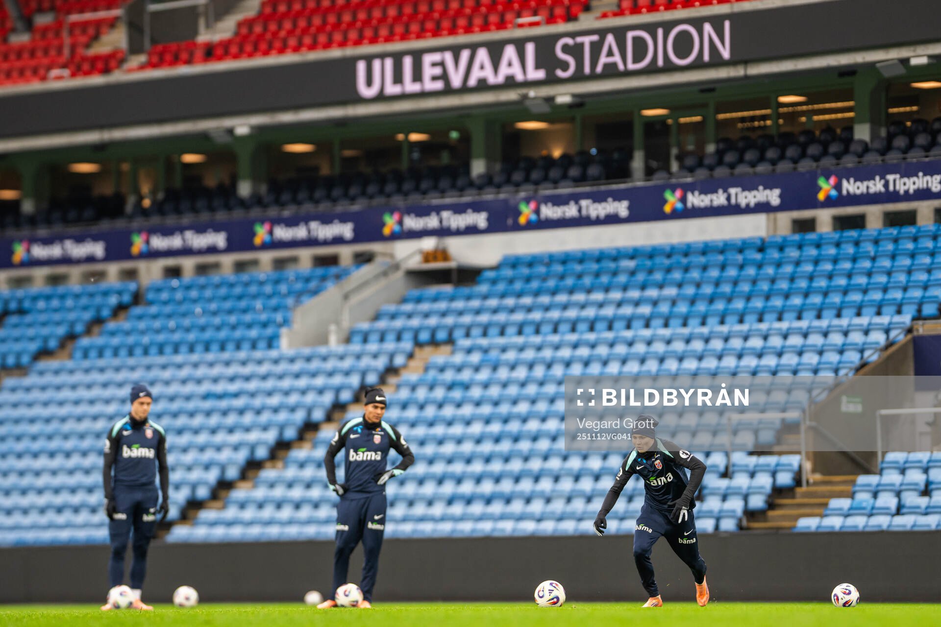 Andreas Schjelderup of the Norwegian national football team