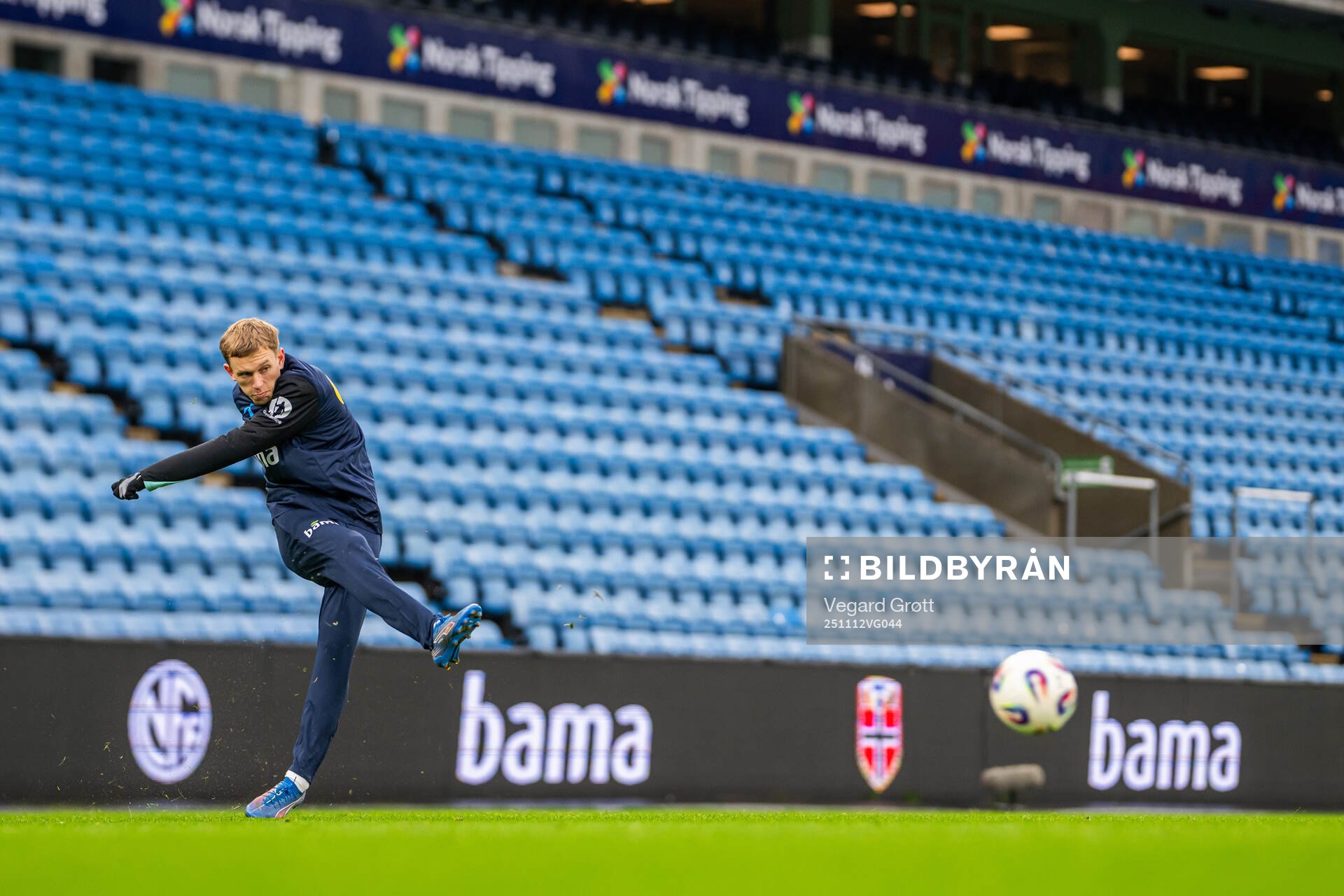 Marcus Holmgren Pedersen of the Norwegian national football