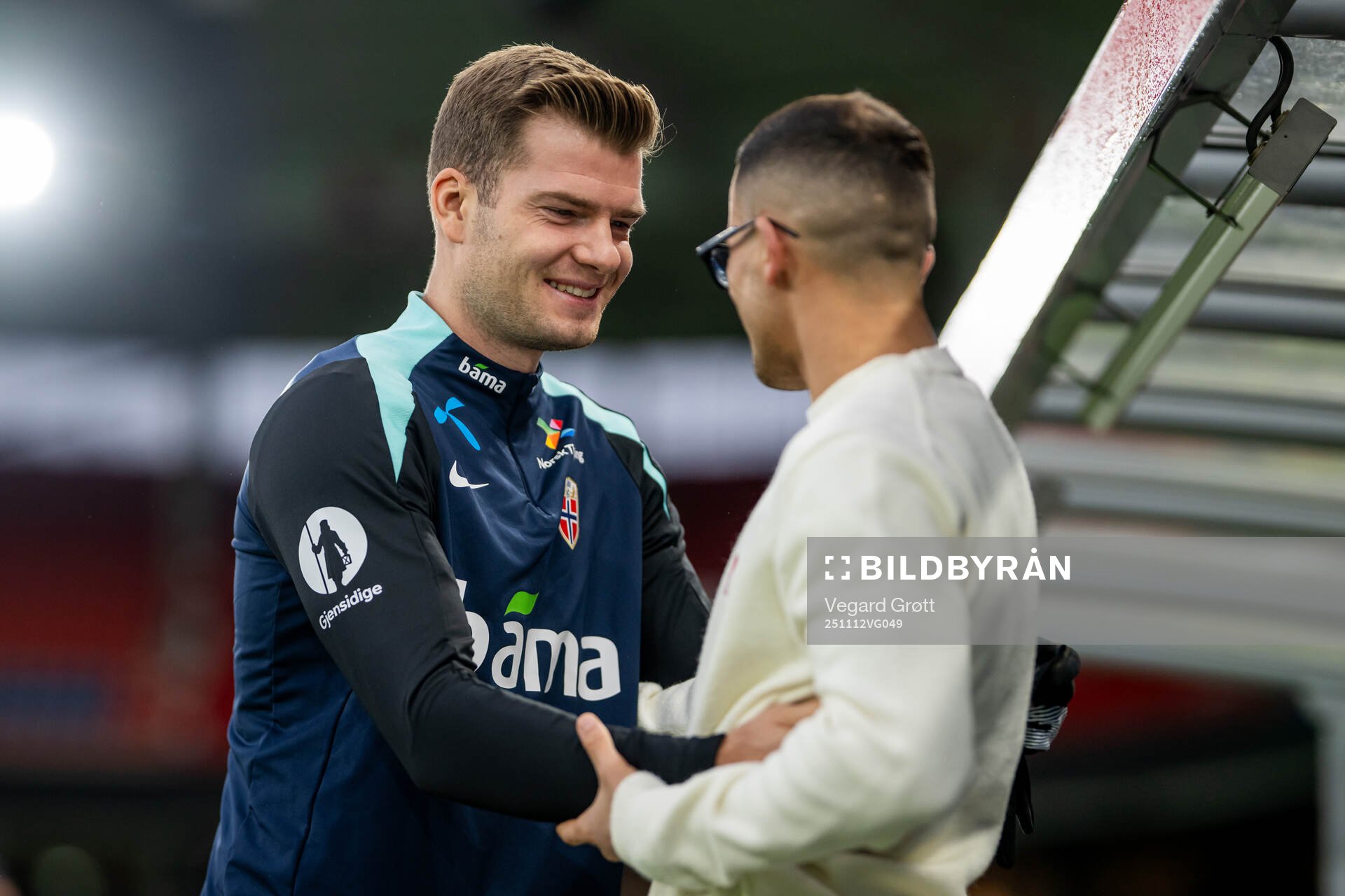 Alexander Sørloth and Omar Elabdellaoui