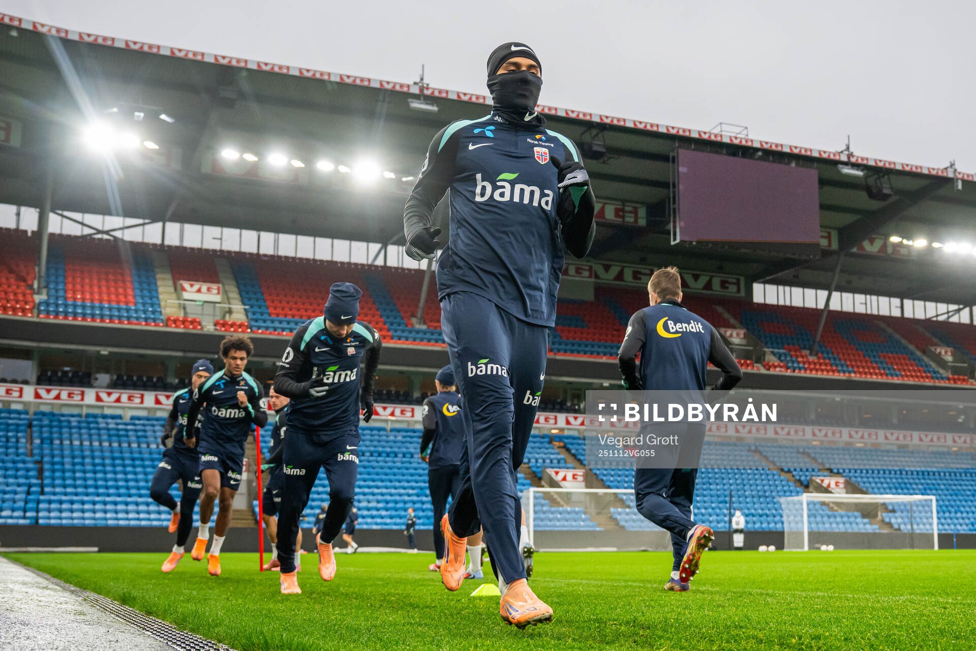 Antonio Nusa of the Norwegian national football team