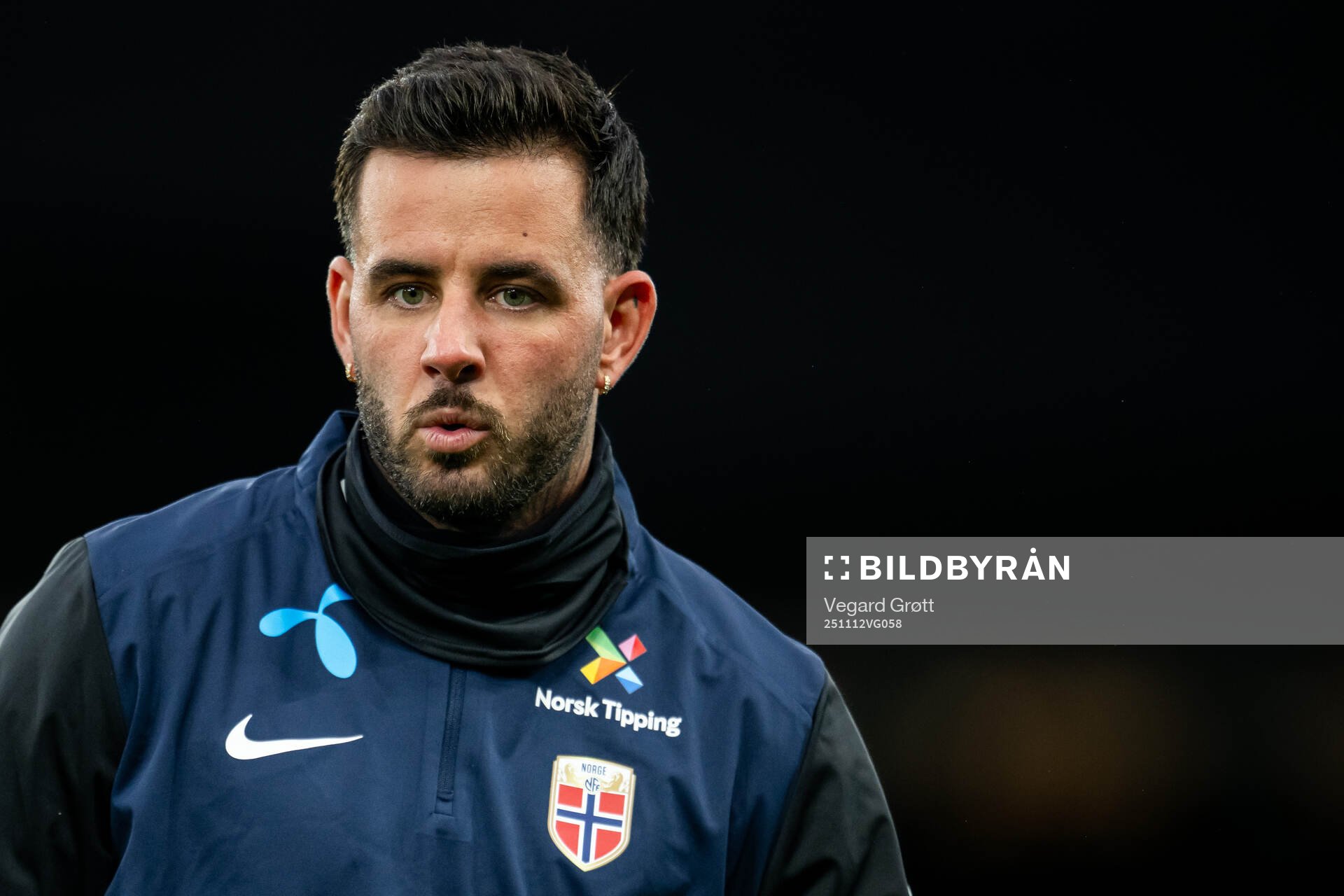 Aron Bizet Dønnum of the Norwegian national football team