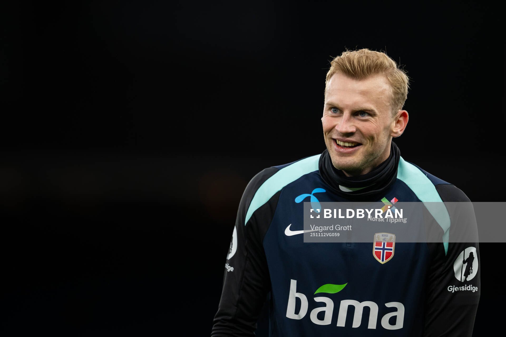 Sondre Langås of the Norwegian national football team