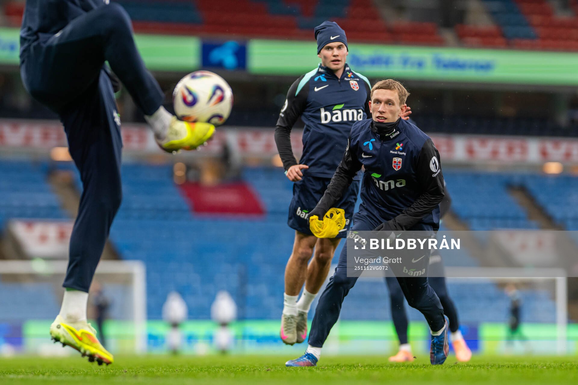 Marcus Holmgren Pedersen of the Norwegian national football