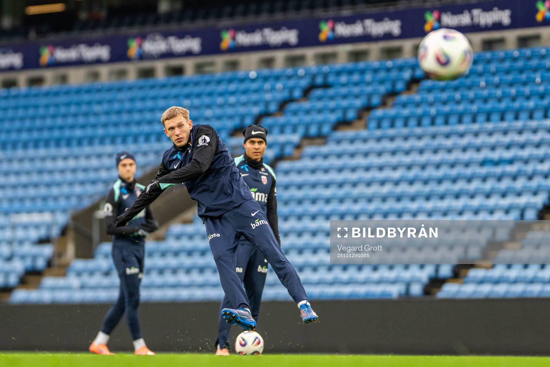 Marcus Holmgren Pedersen of the Norwegian national football