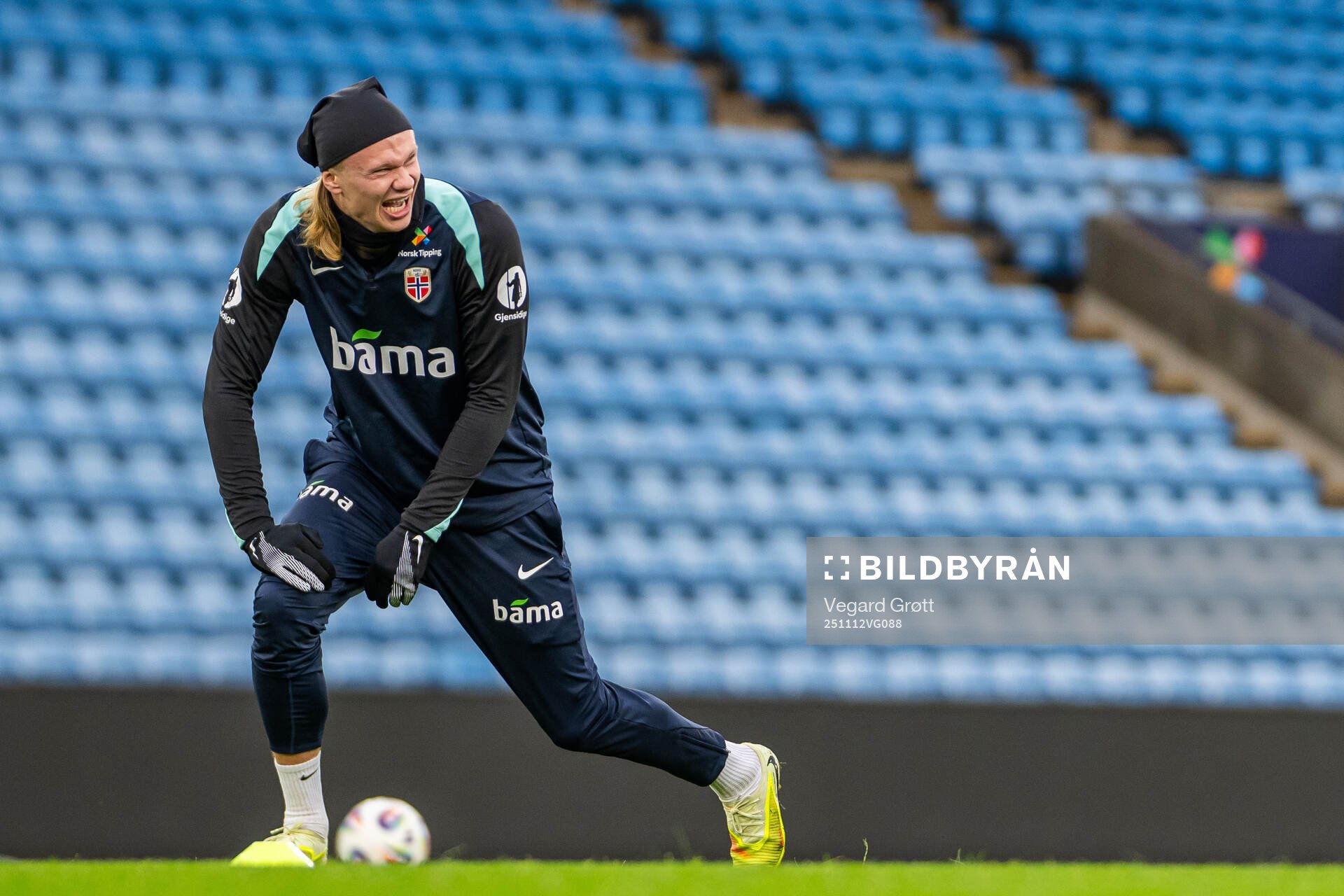 Erling Braut Haaland of the Norwegian national football team