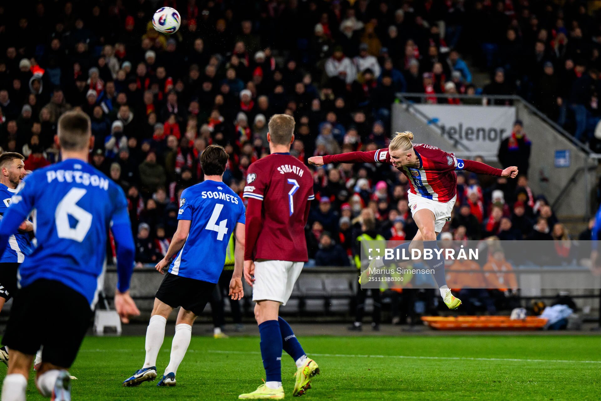 Erling Braut Haaland of Norway