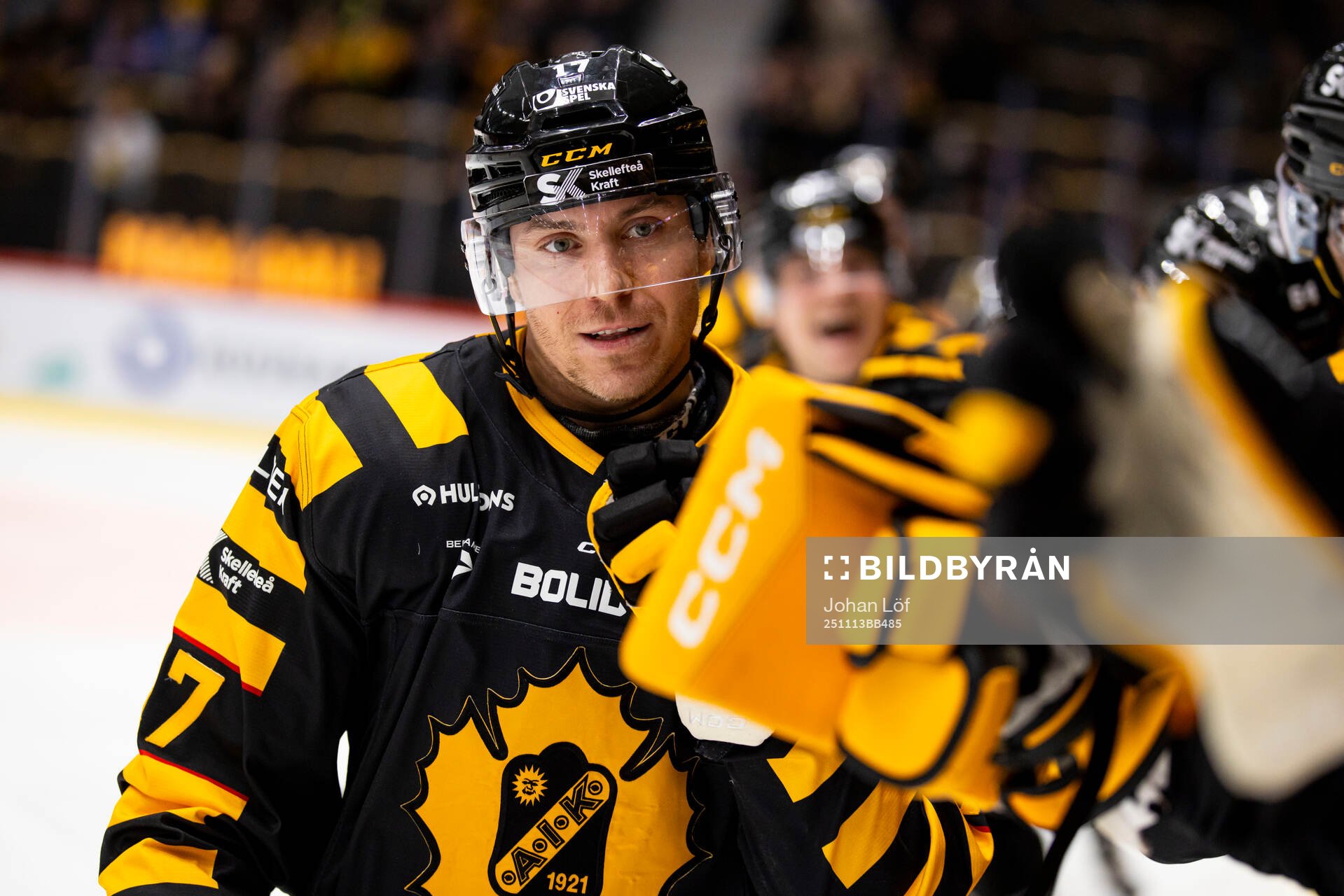 Skellefteås Pär Lindholm jublar