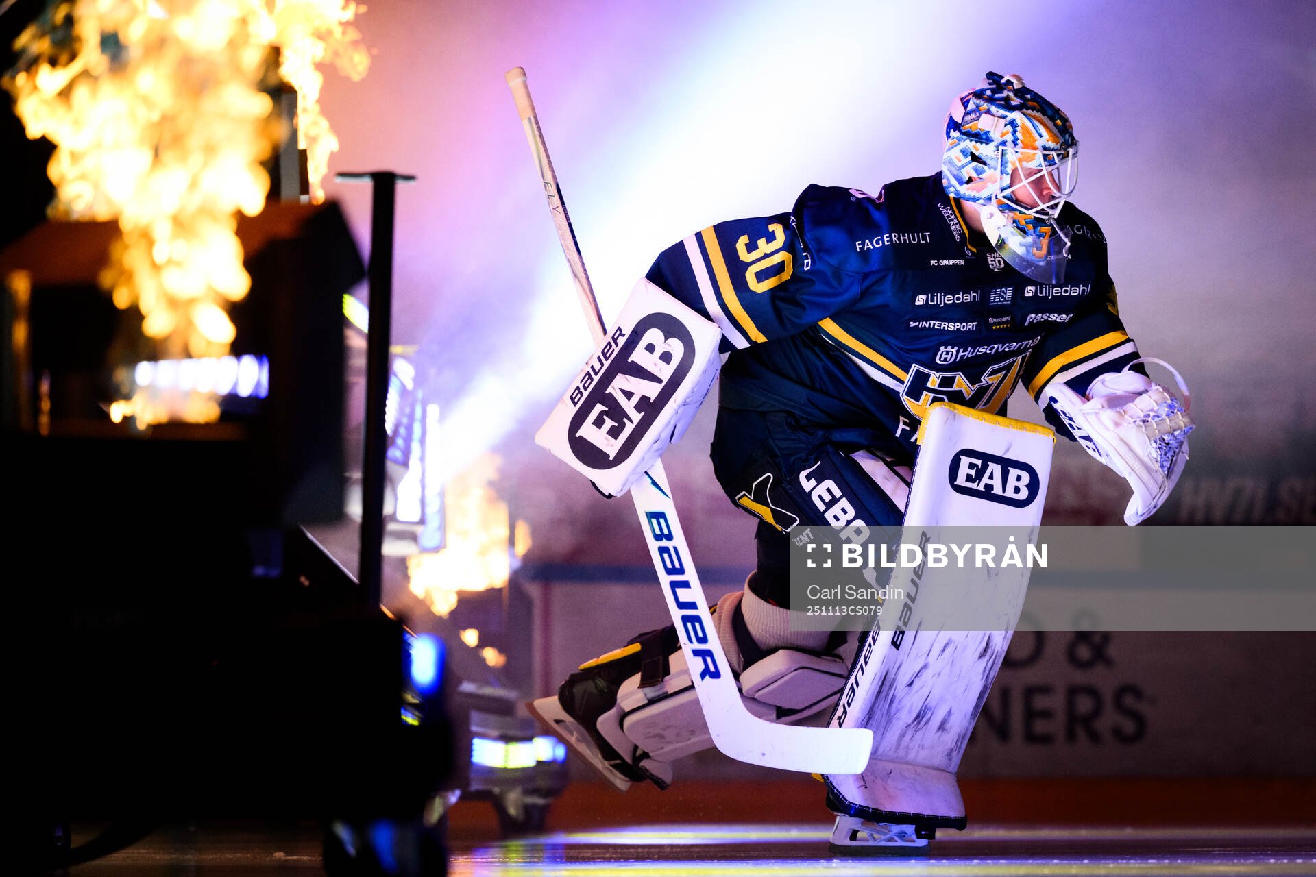 HV71s målvakt Lassi Lehtinen