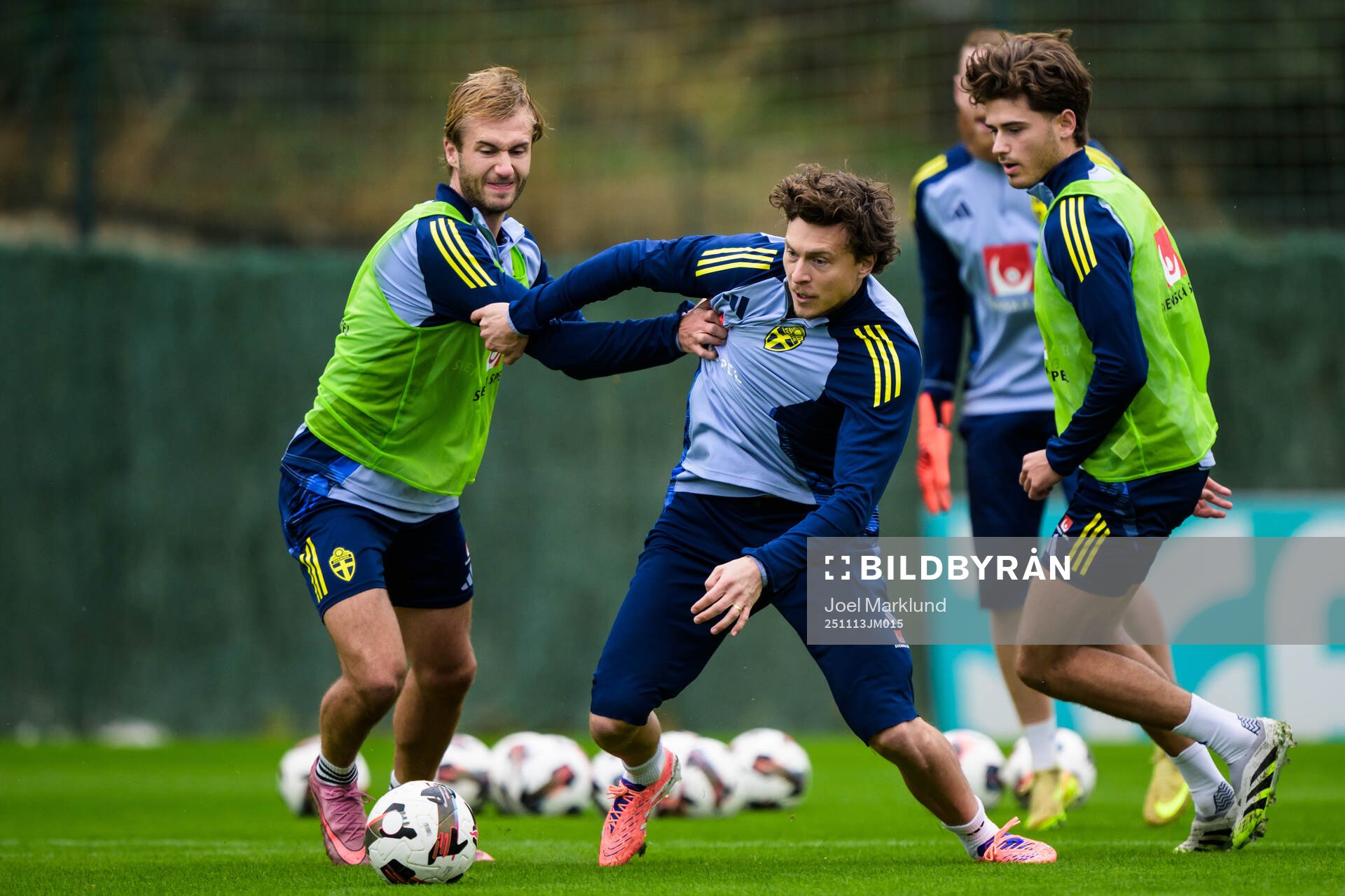 Benjamin Nygren, Victor Nilsson Lindelöf and Besfort