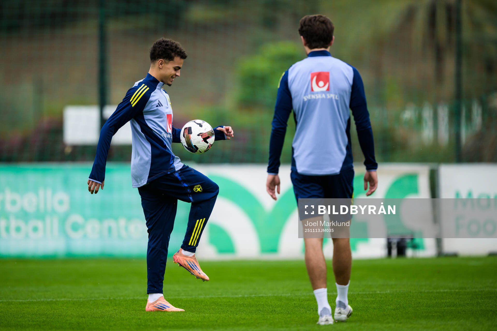 Yasin Ayari of the Swedish national football team