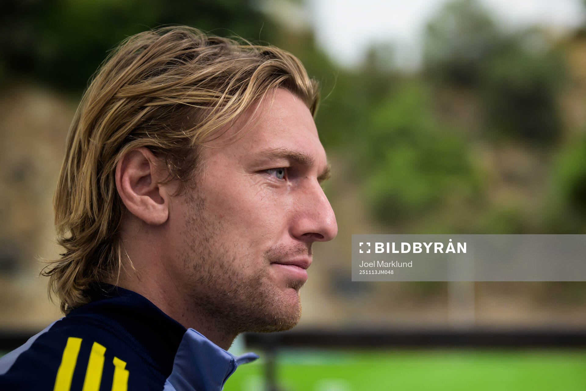 Emil Forsberg of the Swedish national football team