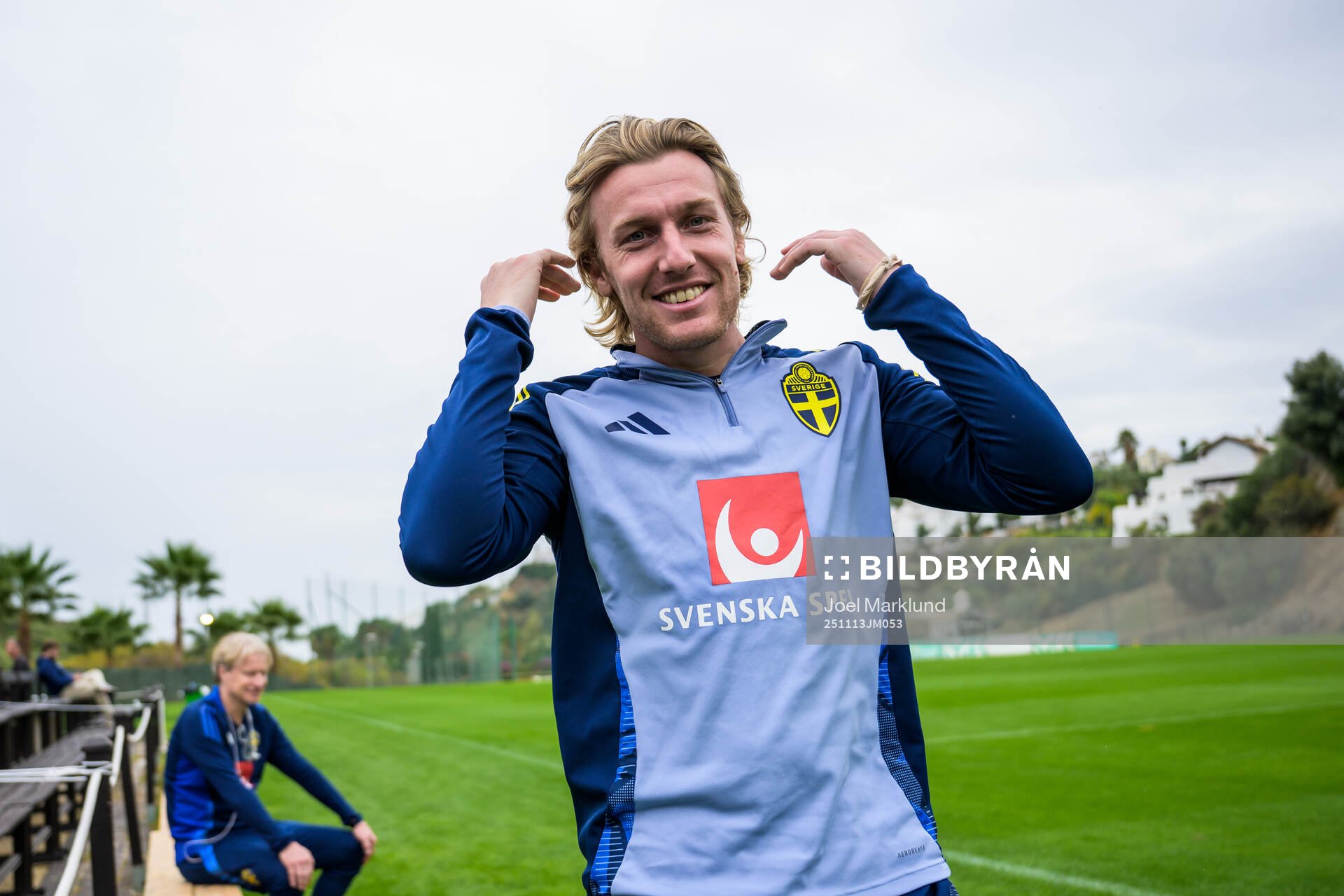 Emil Forsberg of the Swedish national football team
