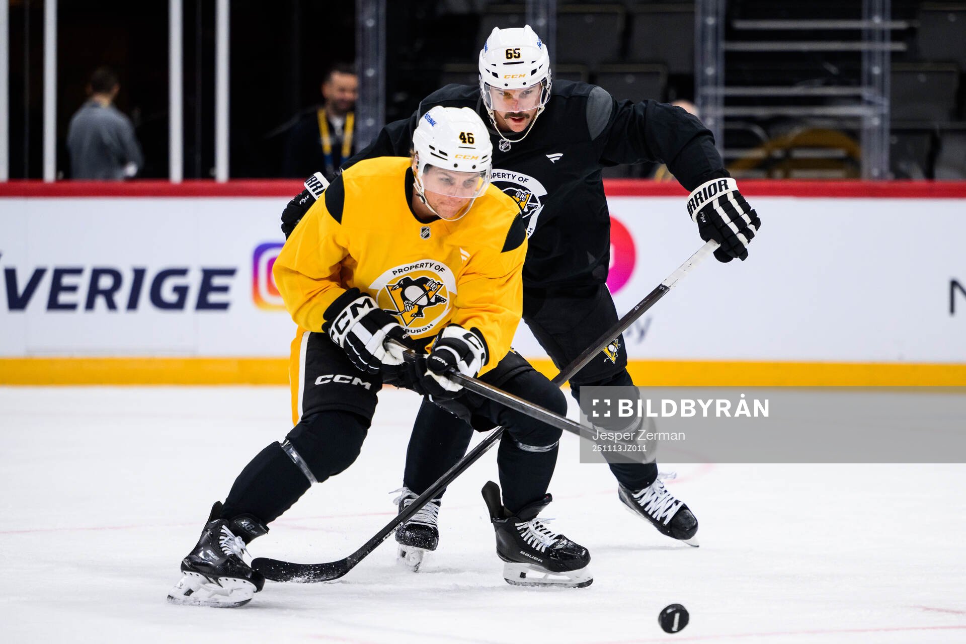 Blake Lizotte and Erik Karlsson