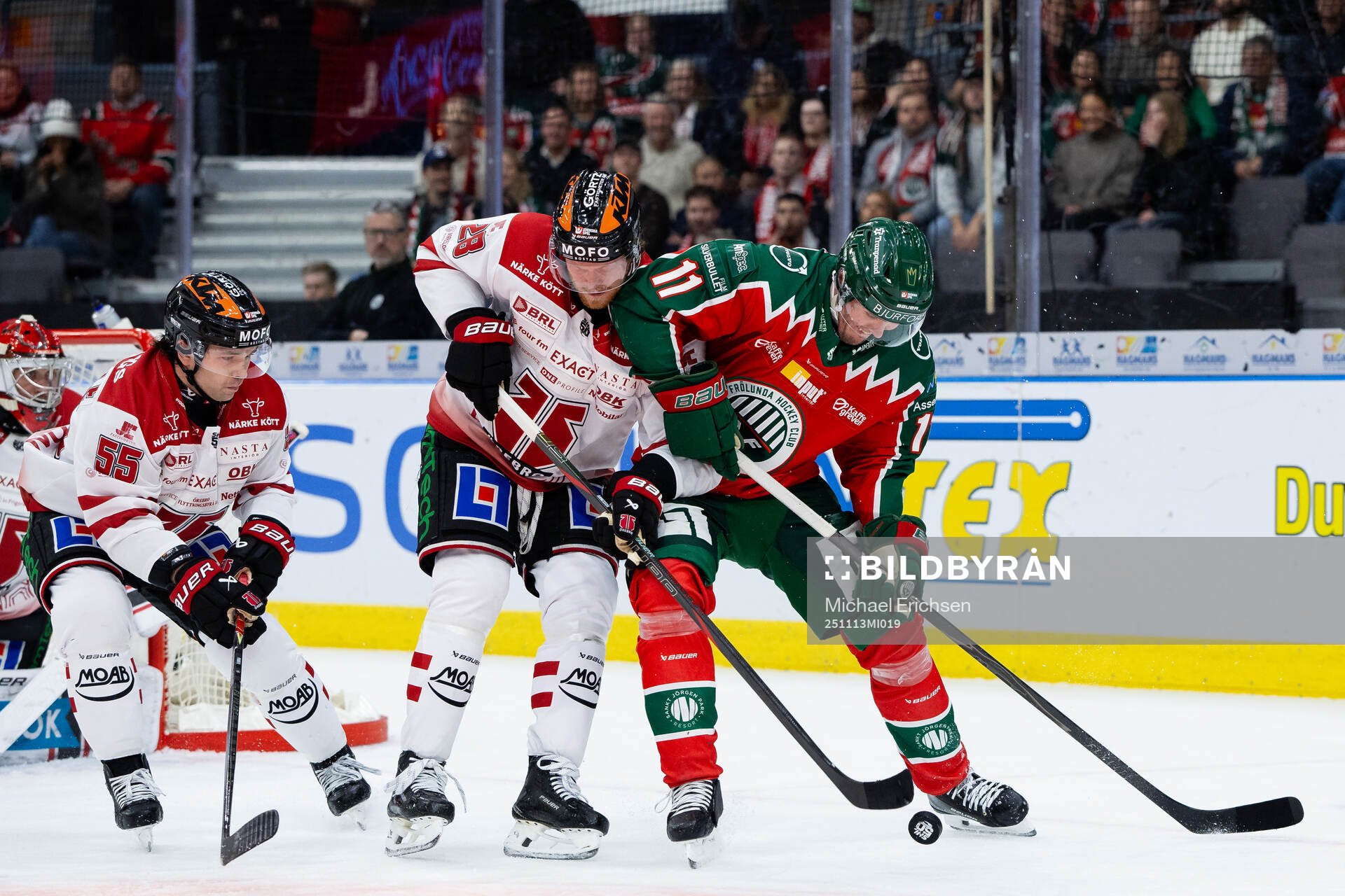 Örebros Linus Arnesson och Frölundas Max Lindholm
