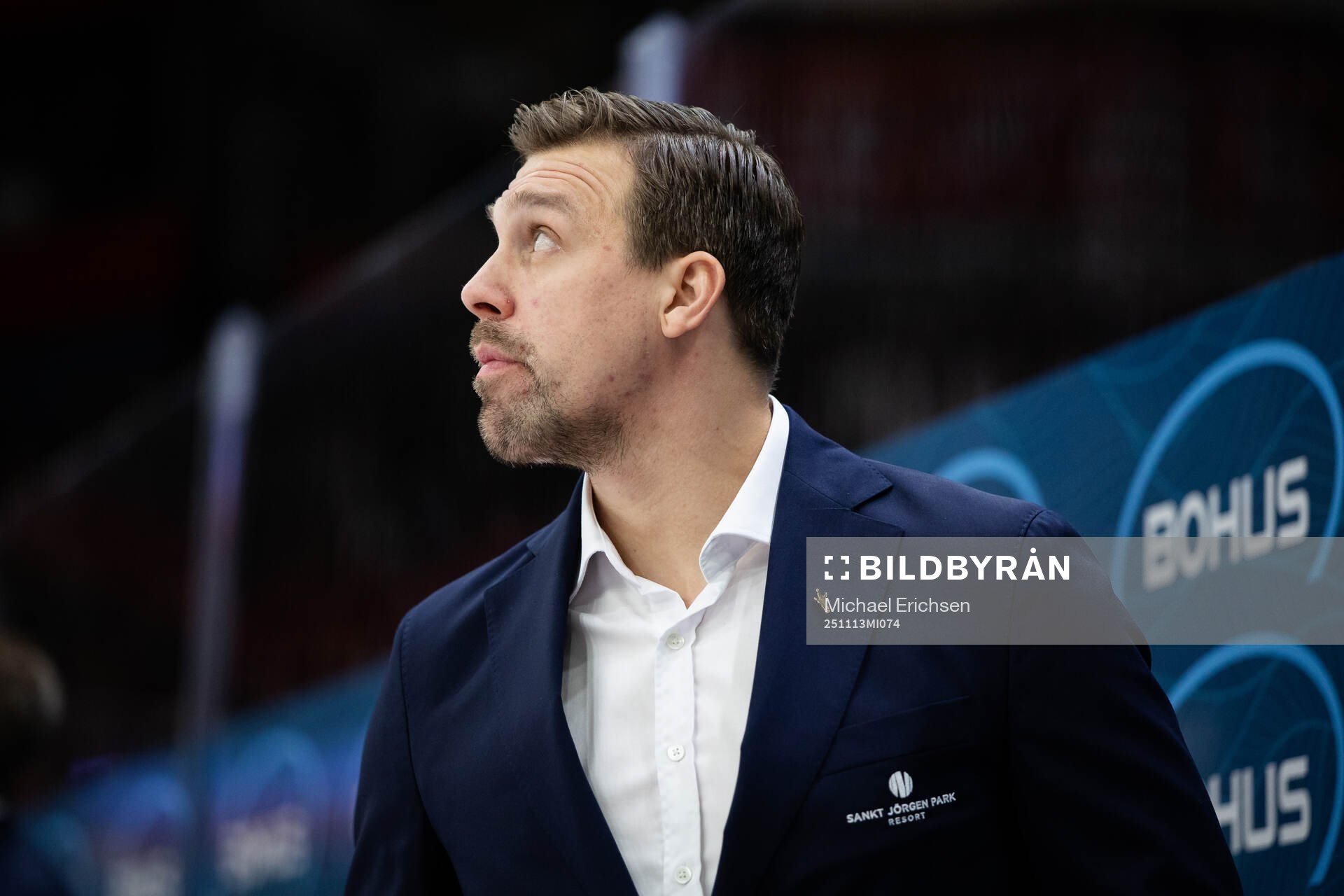 Frölundas assisterande tränare Martin Sandgren