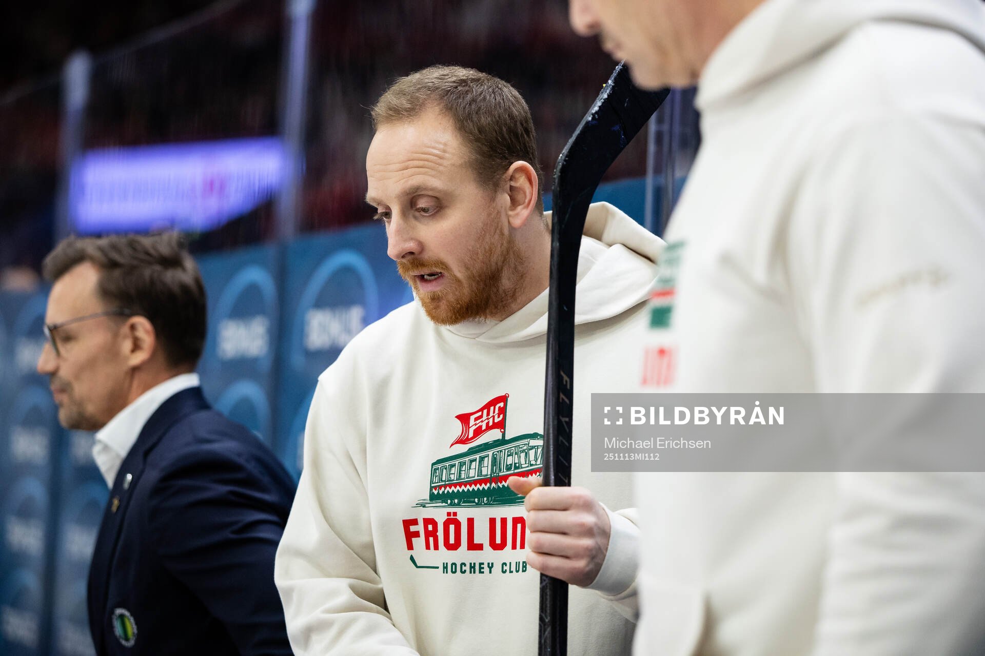 Frölundas materialförvaltare Pontus Widerström