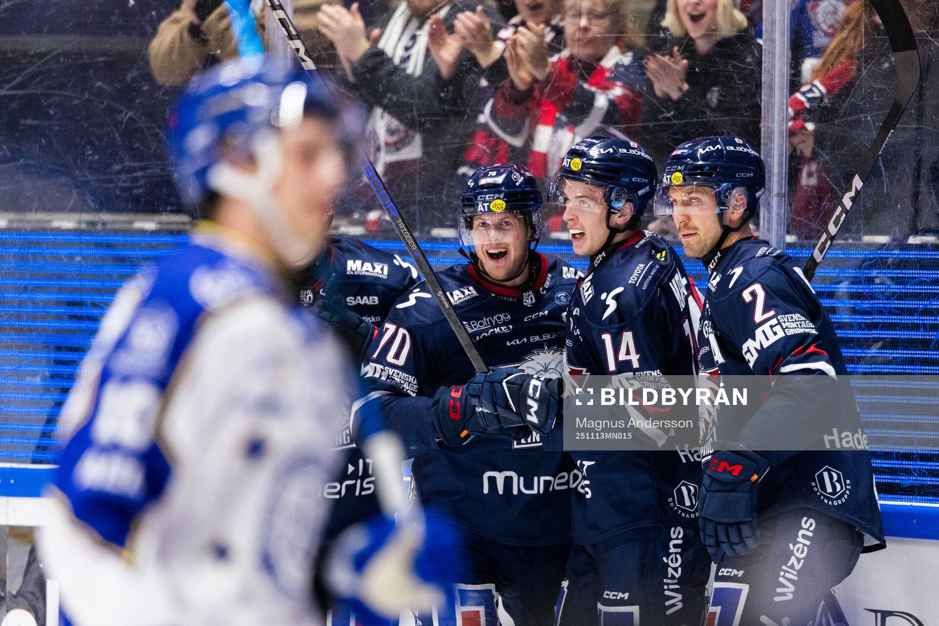 Linköpings Fredrik Karlström jublar