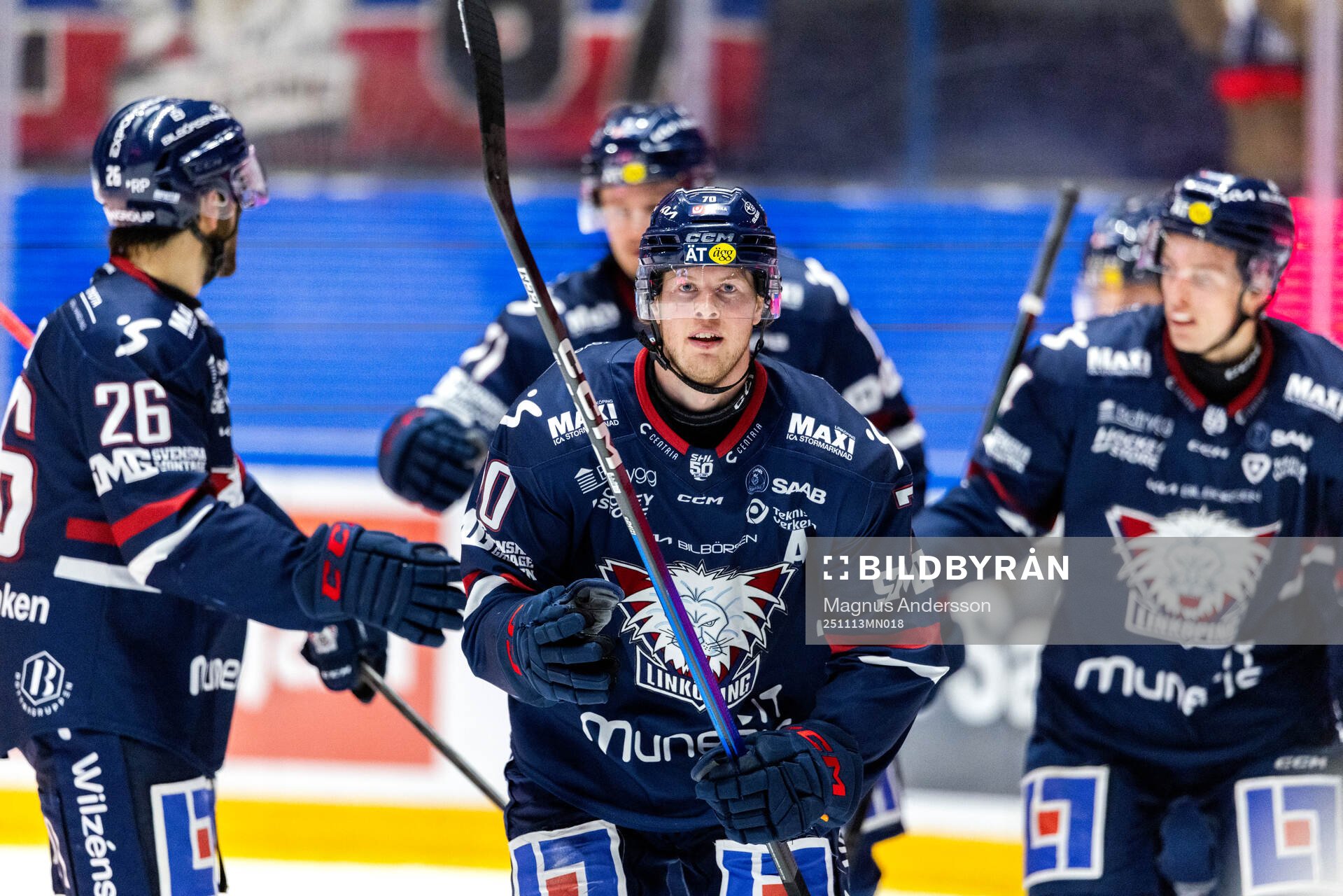 Linköpings Fredrik Karlström jublar