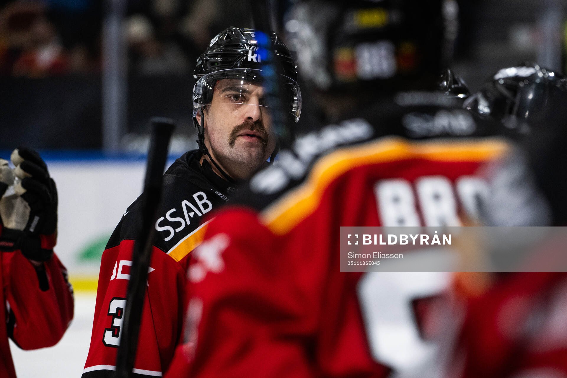 Luleås Frederic Allard och Mathias Bromé