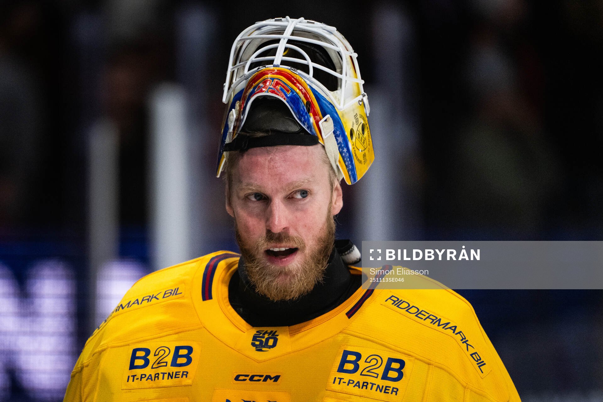 Djurgårdens målvakt Magnus Hellberg
