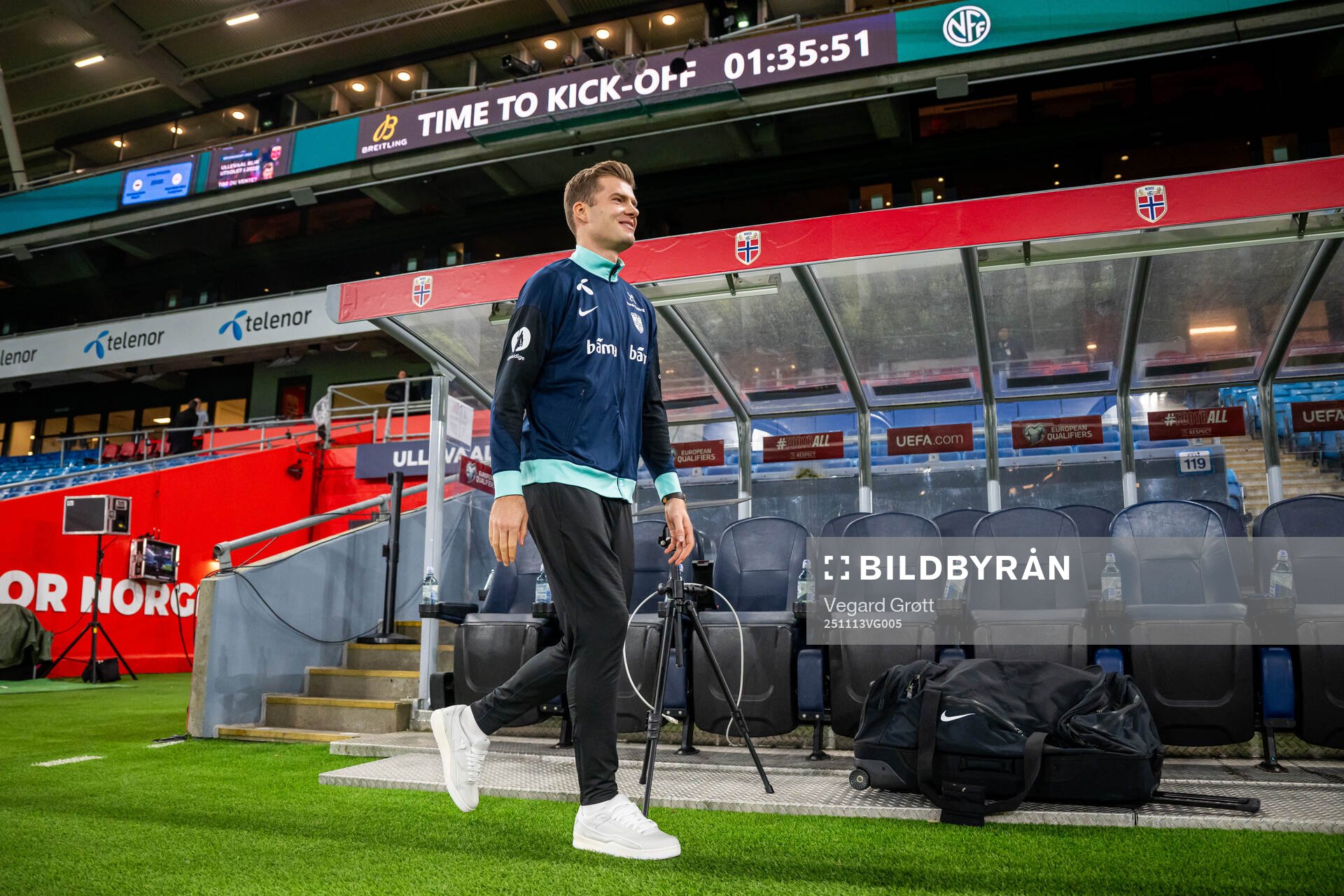 Alexander Sørloth of Norway