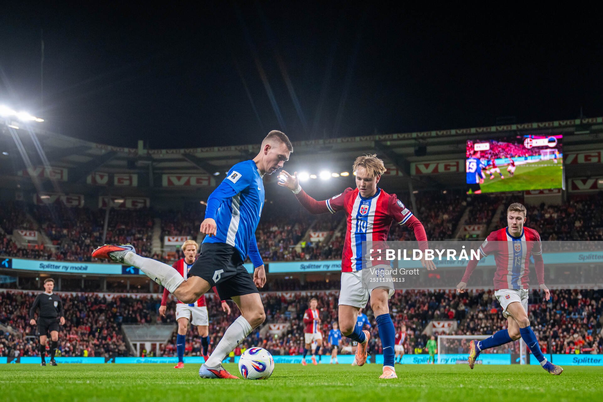 Rasmus Peetson of Estonia, Andreas Schjelderup of Norway