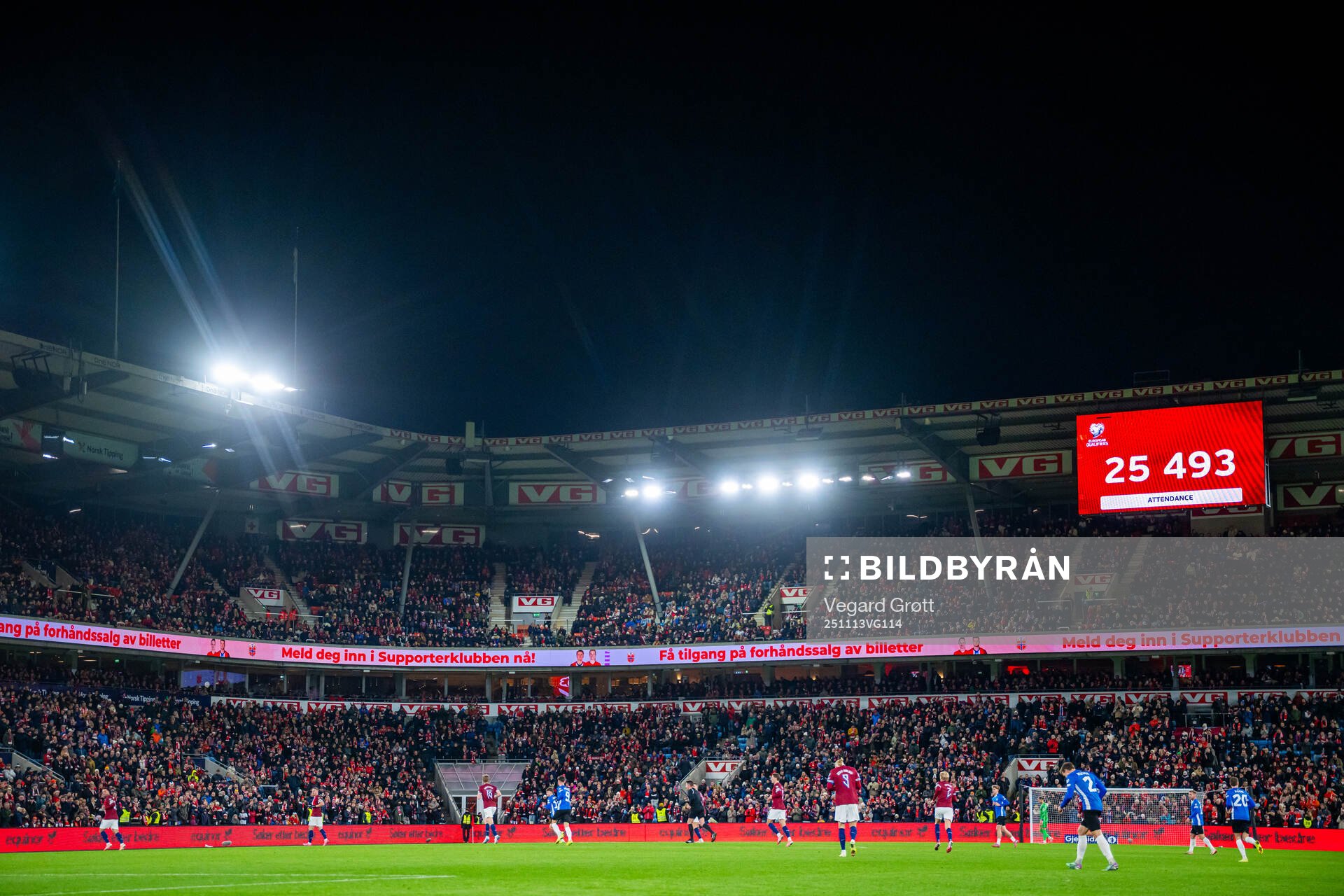 General view of Ullevaal Stadion