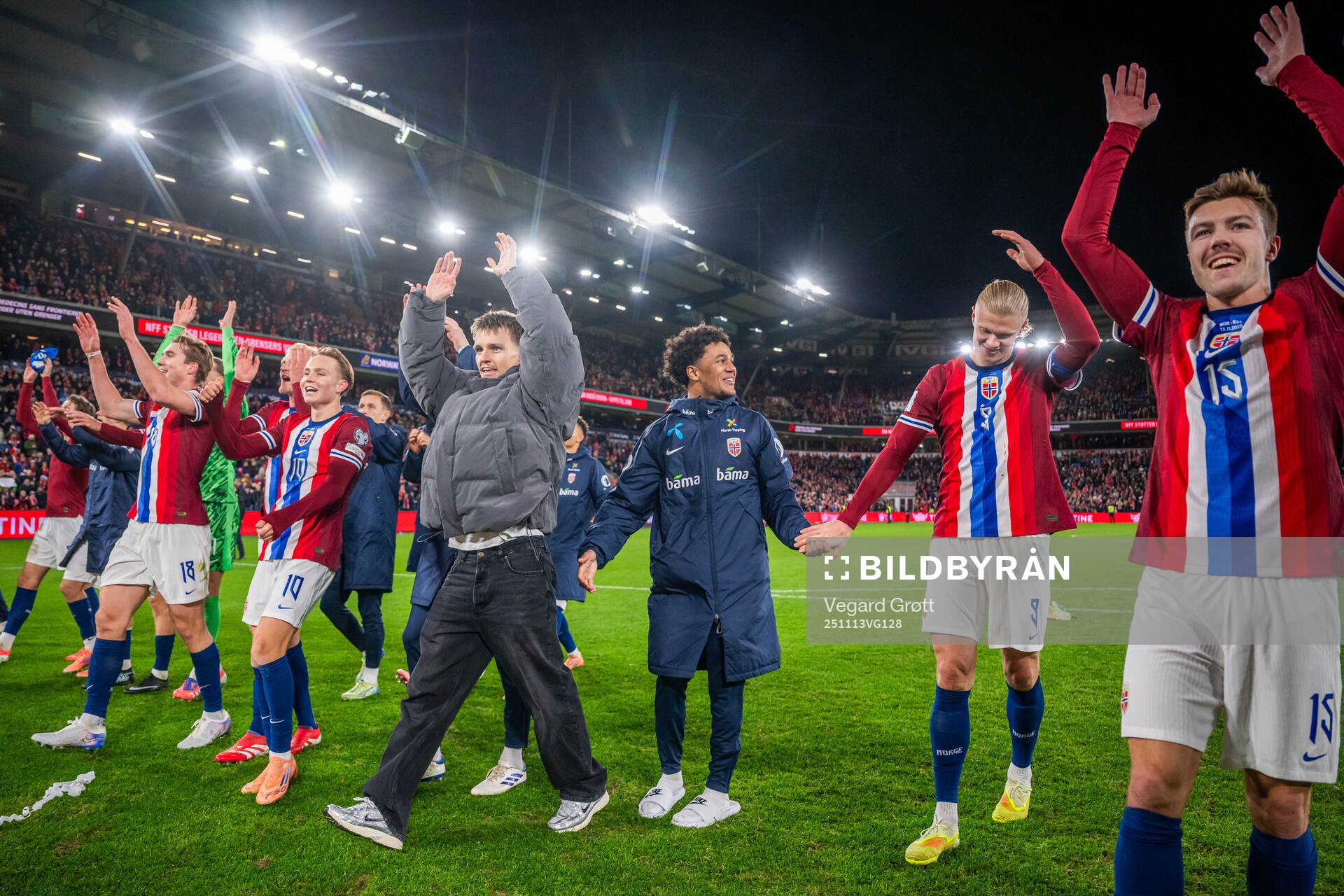 Kristian Thorstvedt, Andreas Schjelderup, Martin Ødegaard,