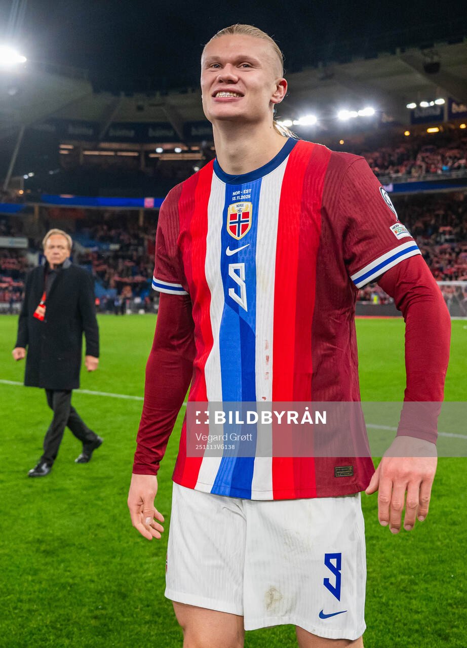 Erling Braut Haaland of Norway