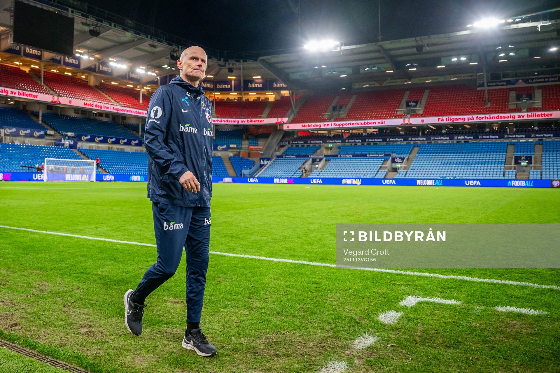 Ståle Solbakken, head coach of Norway