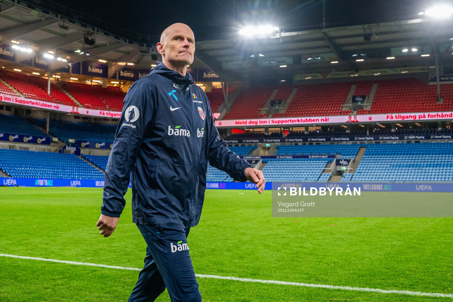 Ståle Solbakken, head coach of Norway
