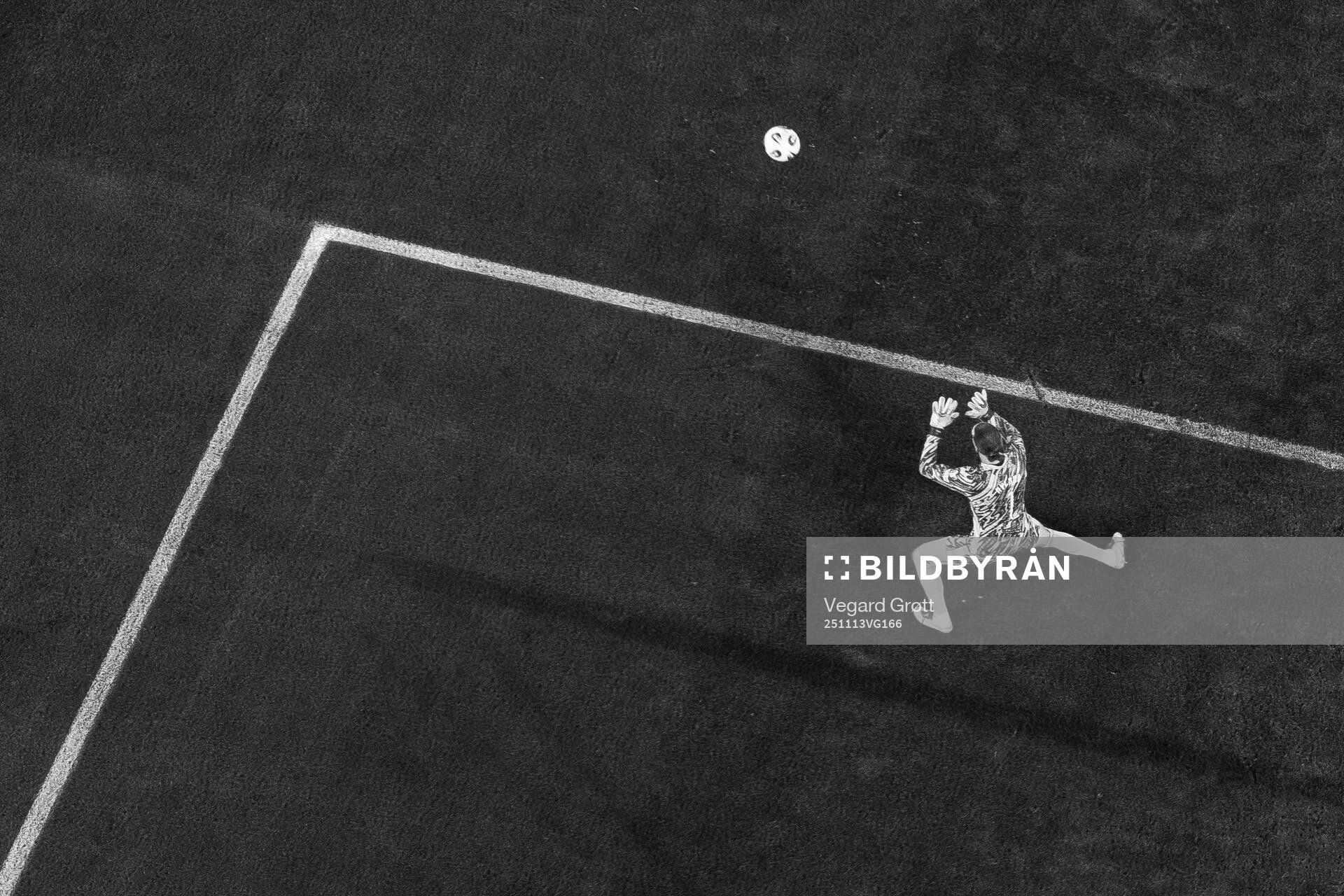 Goalkeeper Ørjan Håskjold Nyland of Norway