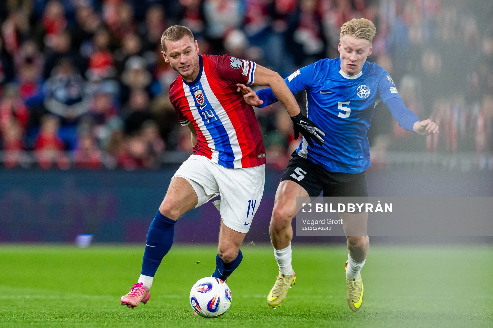 Julian Ryerson of Norway and Rocco Shein of Estonia