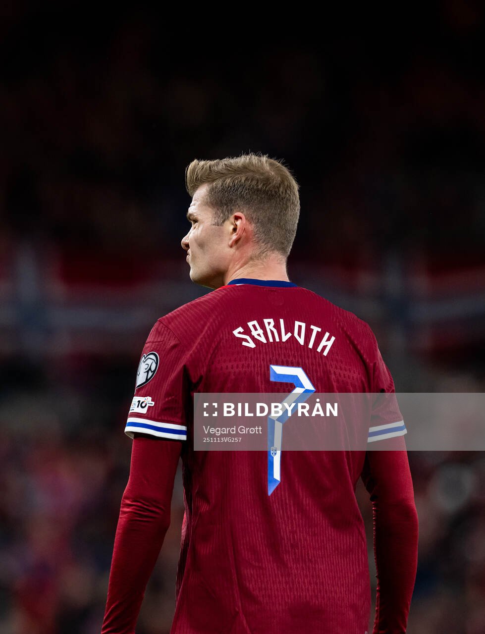 Alexander Sørloth of Norway