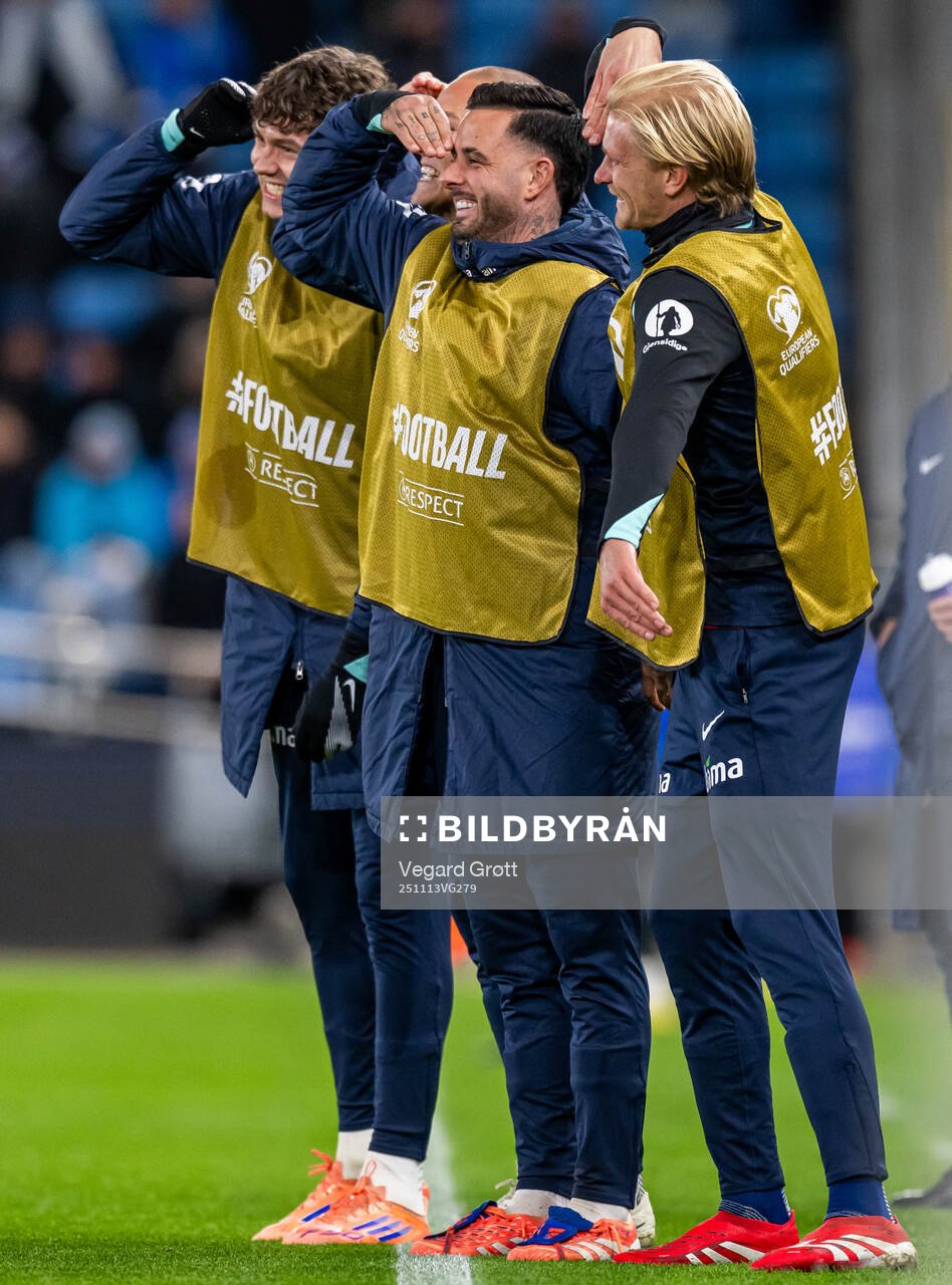 Jørgen Strand Larsen, Leo Østigård, Aron Bizet Dønnum