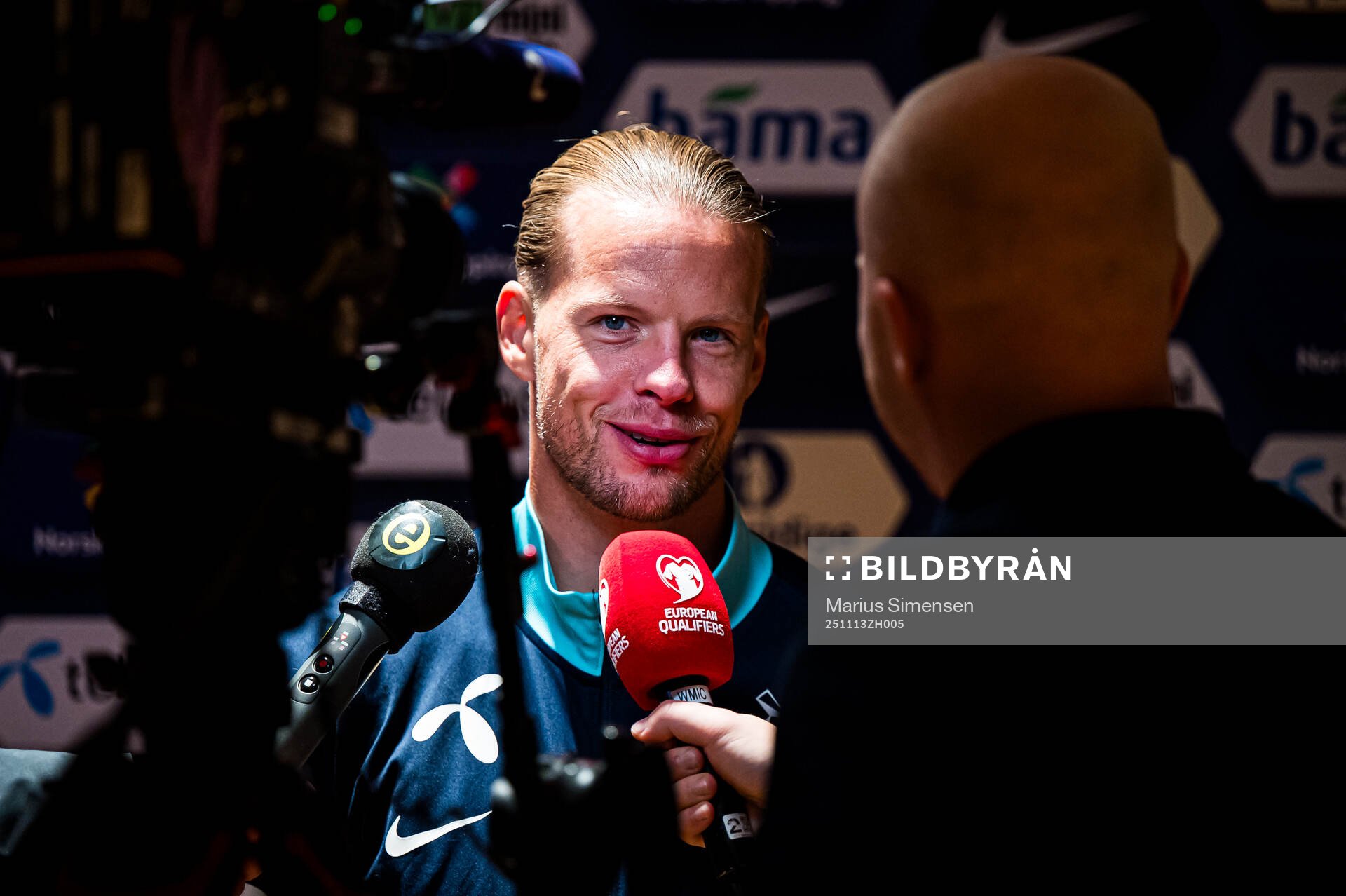 Goalkeeper Ørjan Nyland of Norway