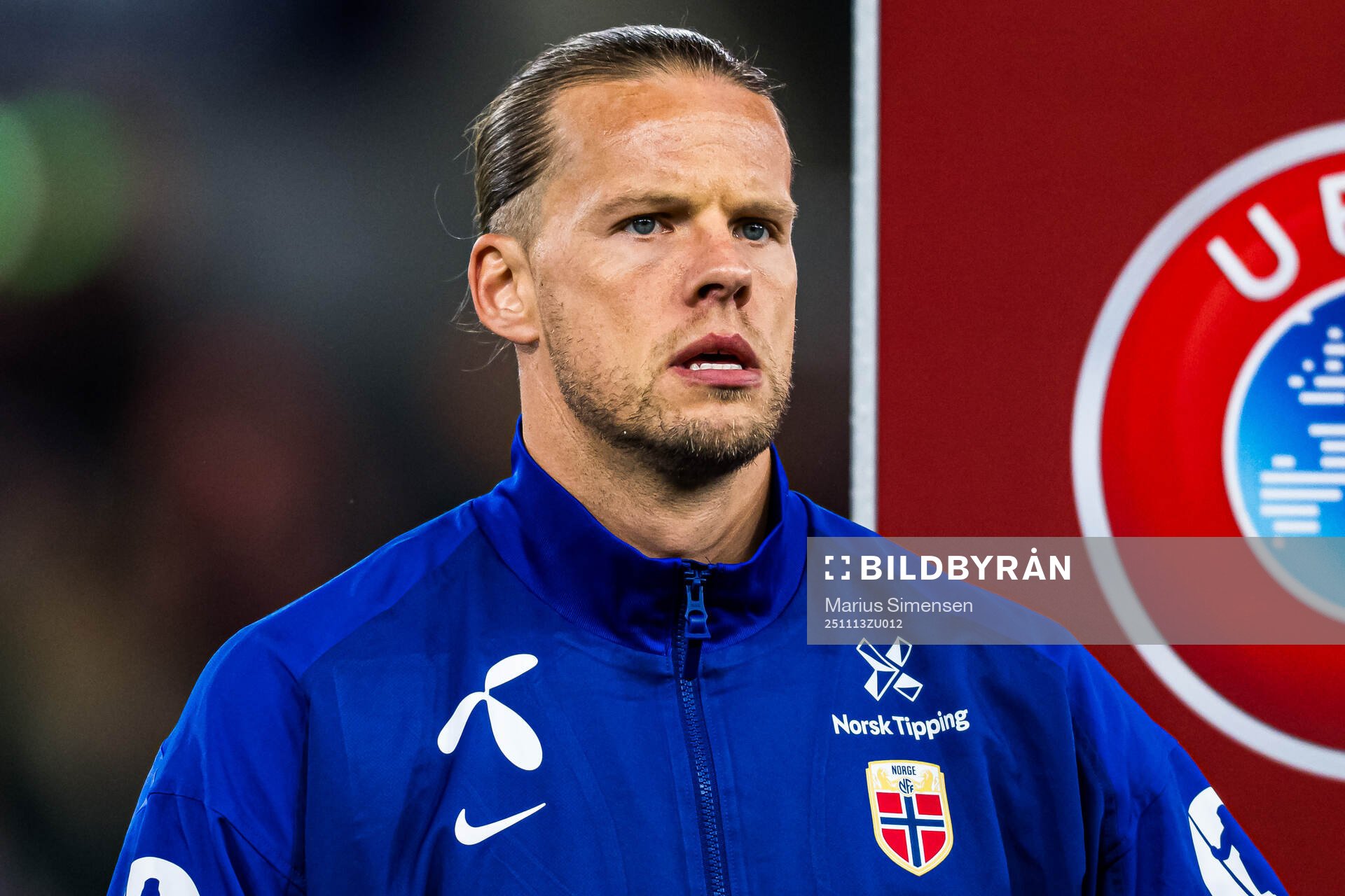 Goalkeeper Ørjan Nyland of Norway