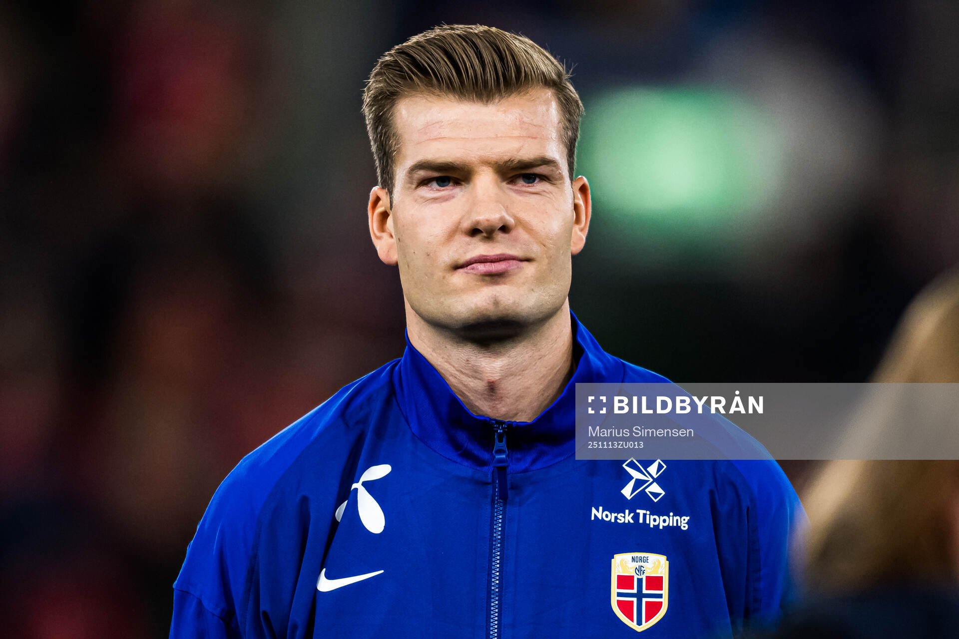 Alexander Sørloth of Norway