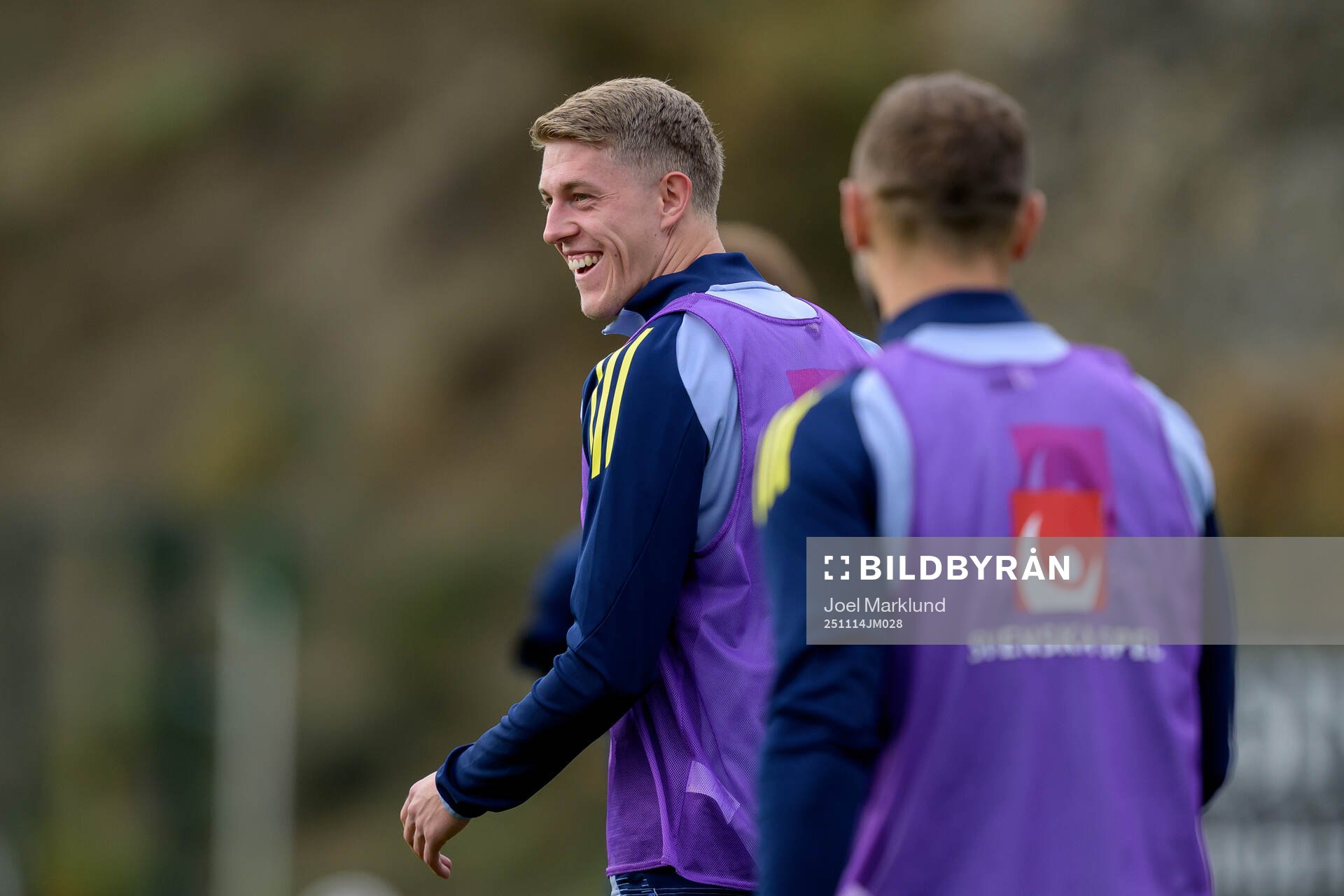 Alexander Bernhardsson of the Swedish national football team