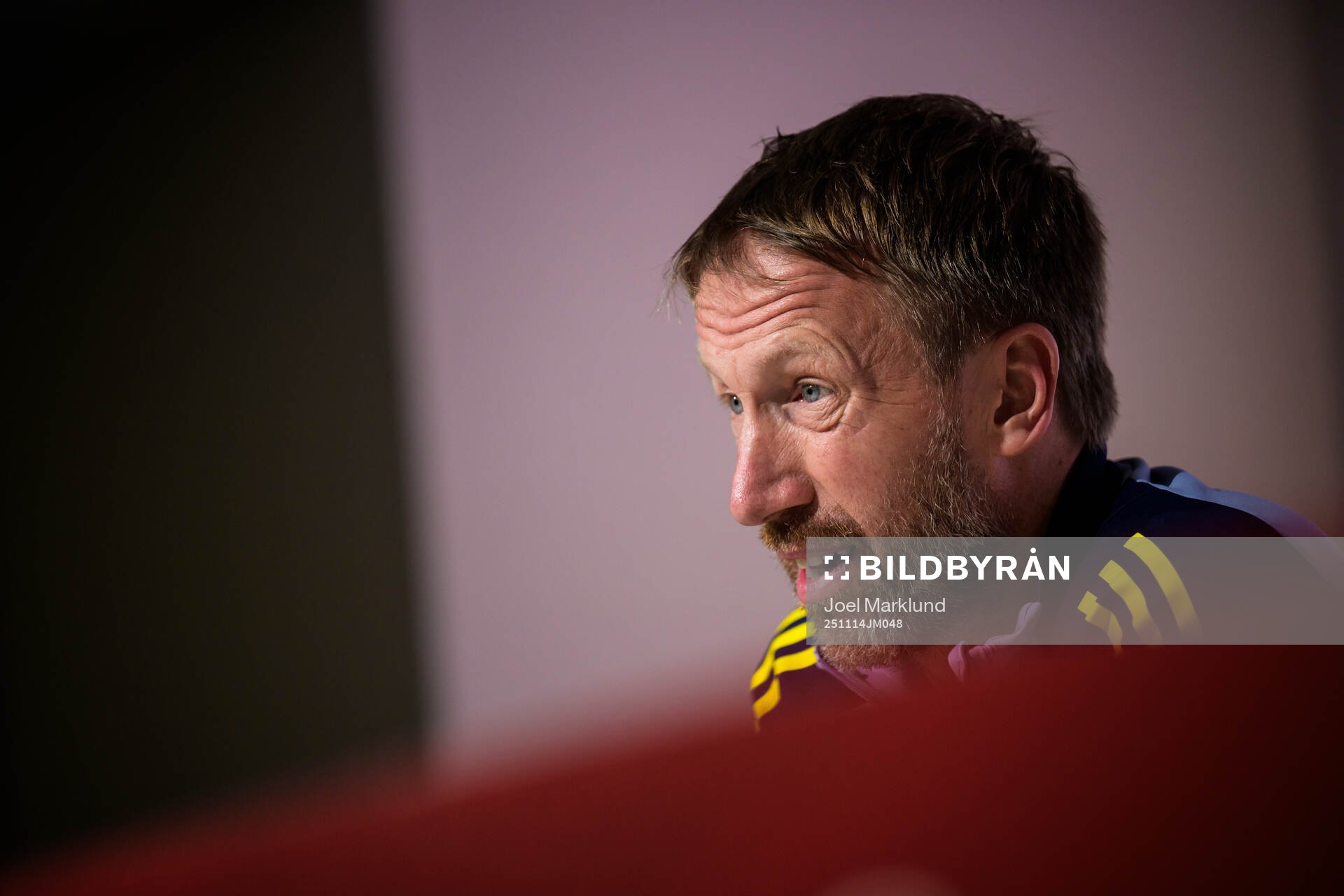 Head coach Graham Potter of the Swedish national football