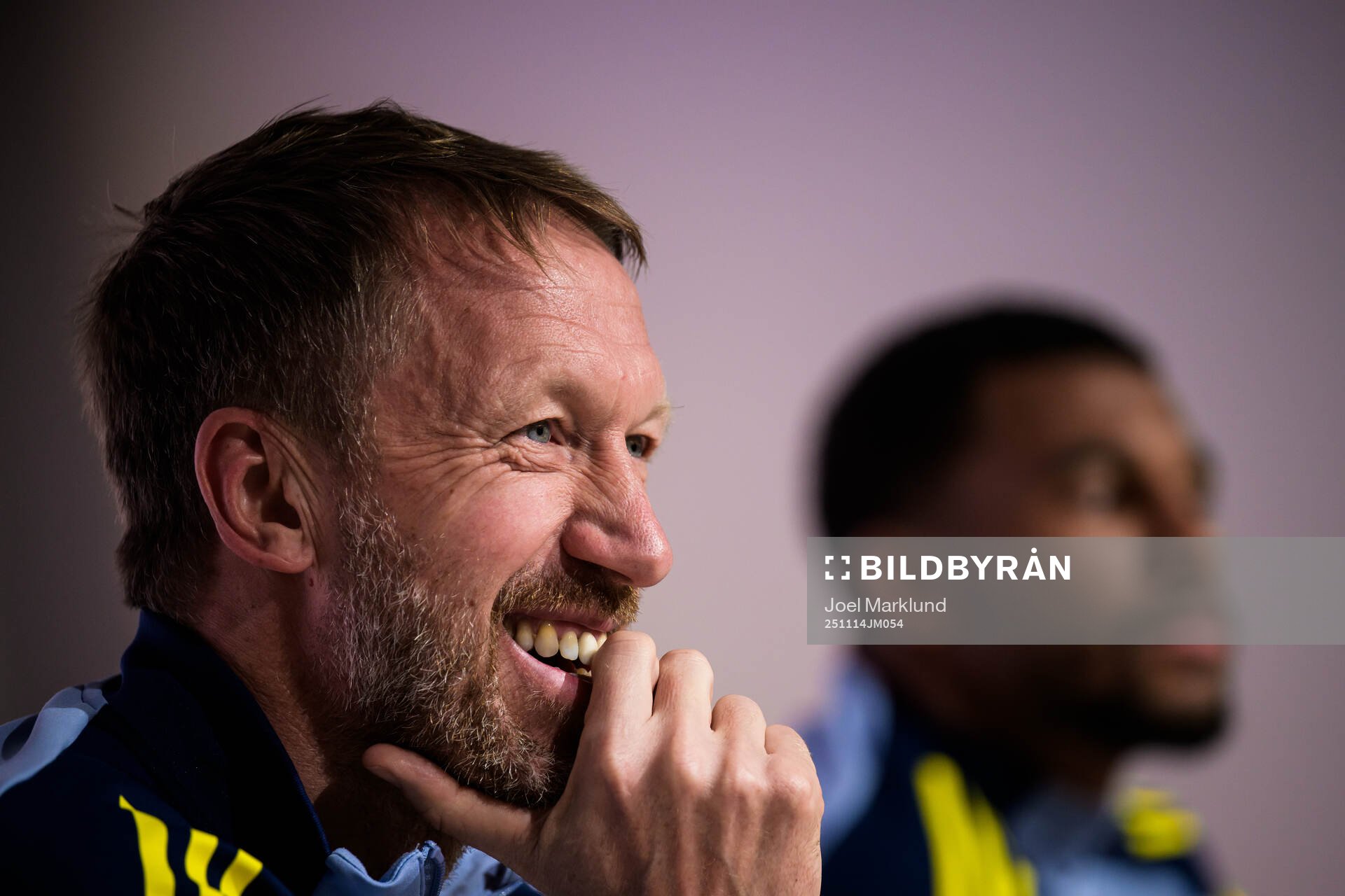 Head coach Graham Potter of the Swedish national football