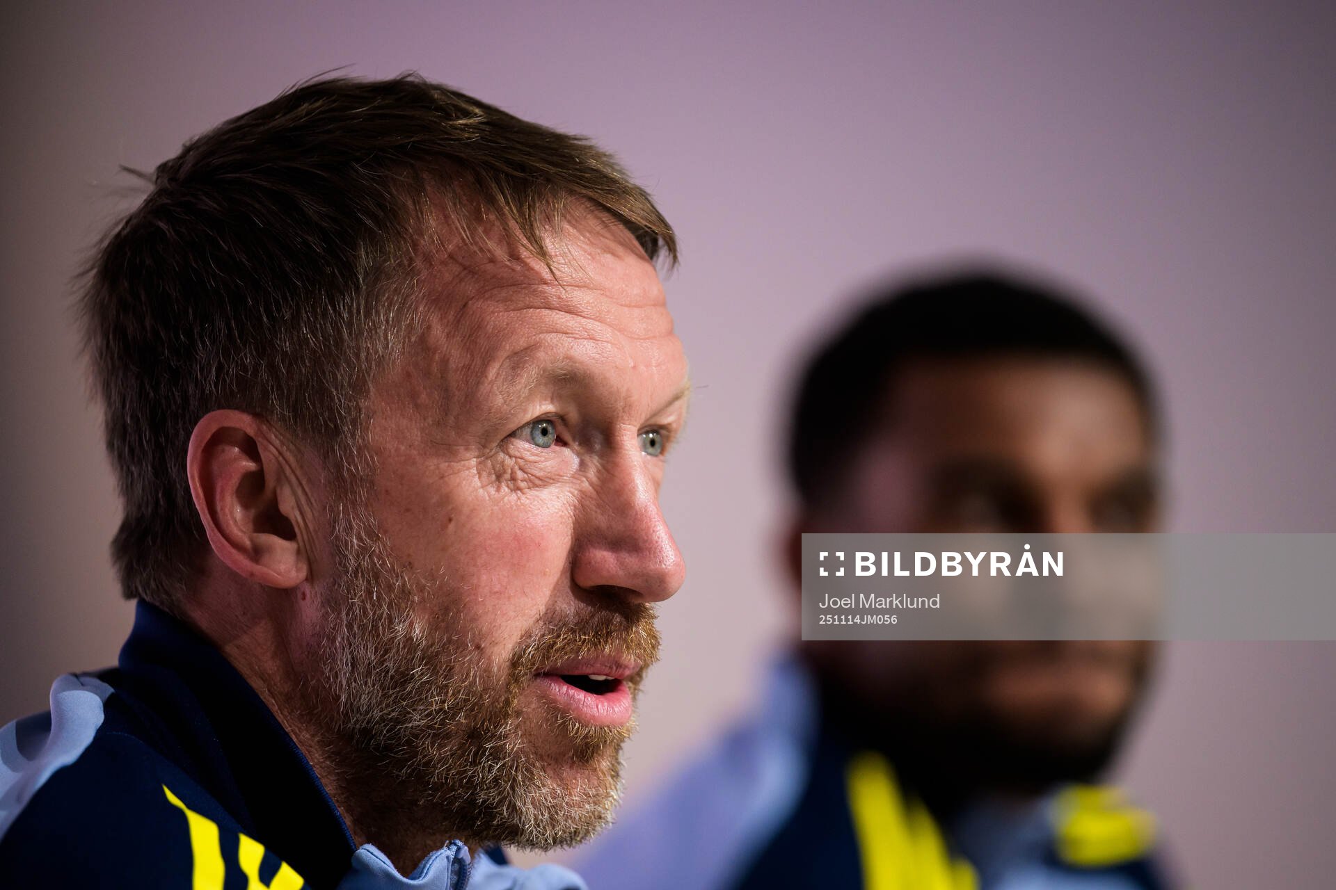 Head coach Graham Potter of the Swedish national football